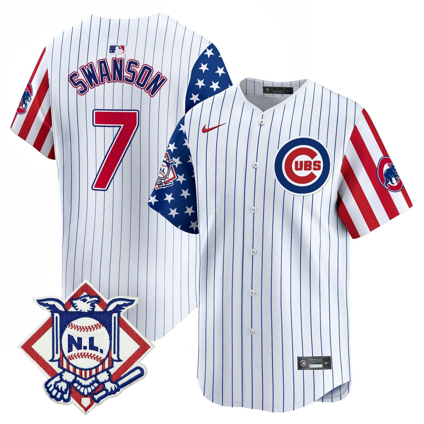 Camisa MLB Men’s Chicago 2025 Fourth of July Vapor Premier Limited Jersey V2