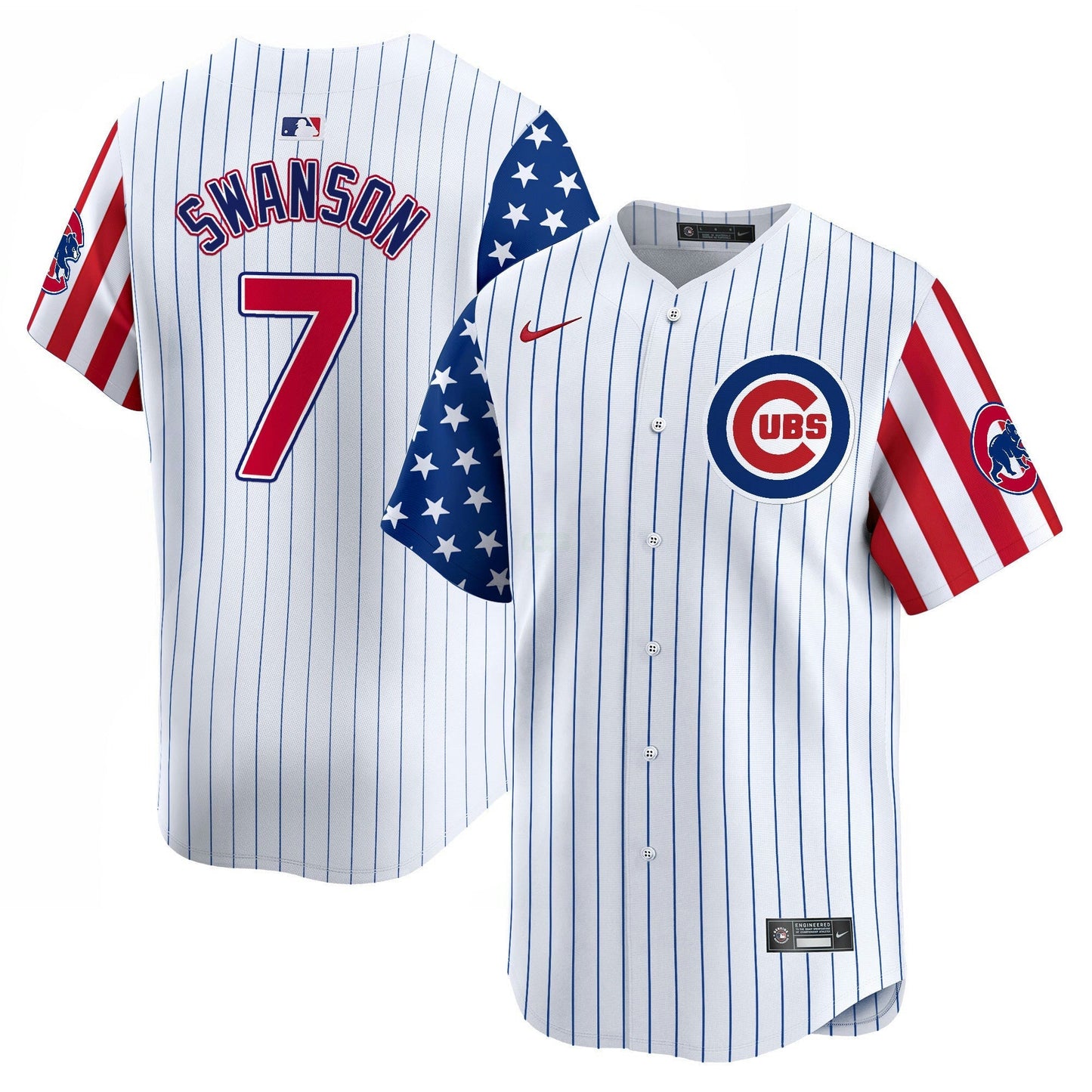 Camisa MLB Men’s Chicago 2025 Independence Day Vapor Premier Limited Jersey