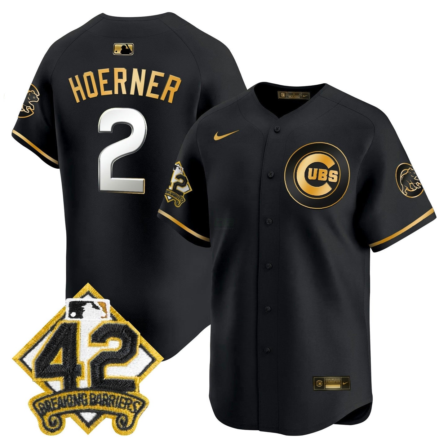 Camisa MLB Men’s Chicago 2025 Jackie Robinson Patch Vapor Premier Limited Jersey