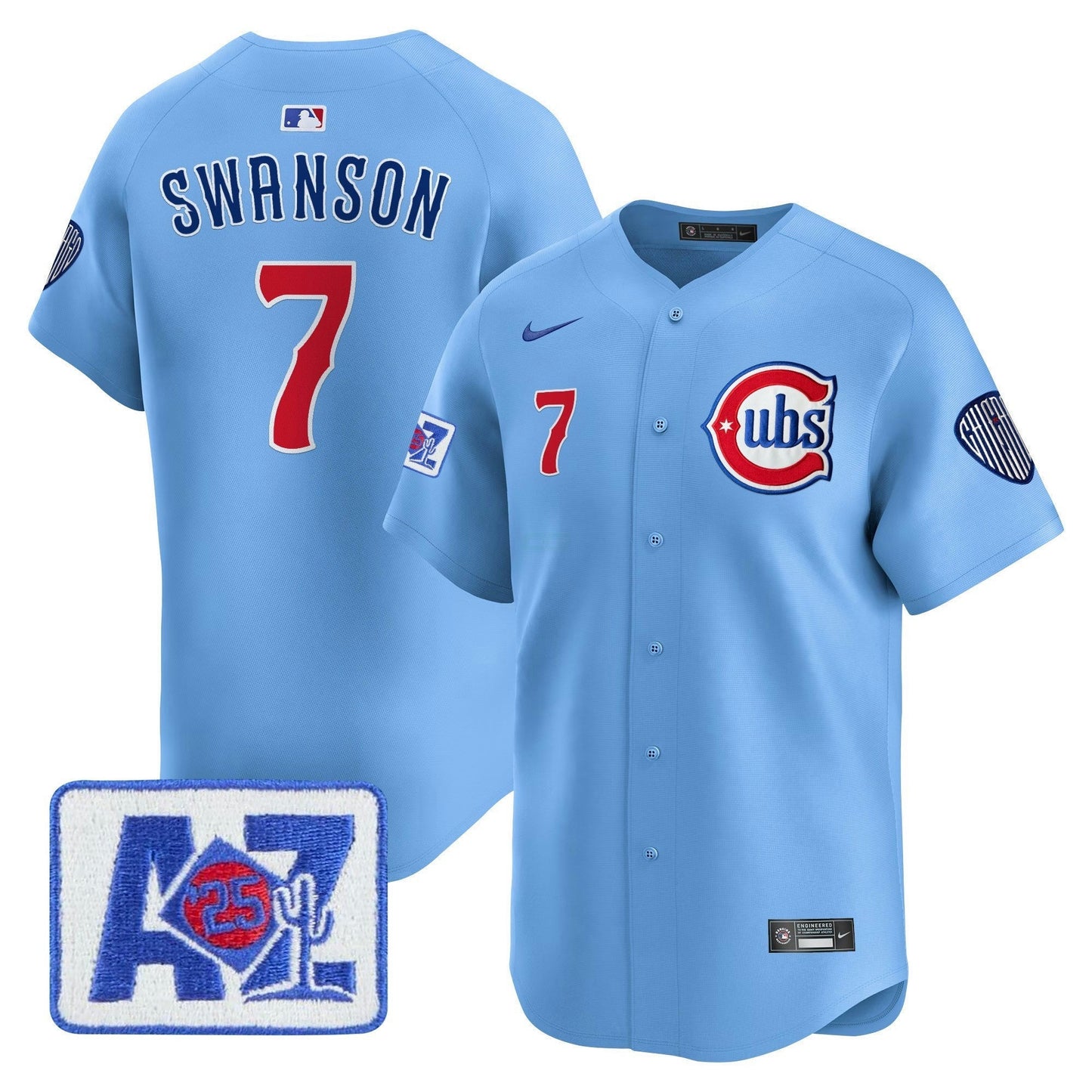 Camisa MLB Men’s Chicago 2025 Spring Training Patch Vapor Premier Limited Jersey