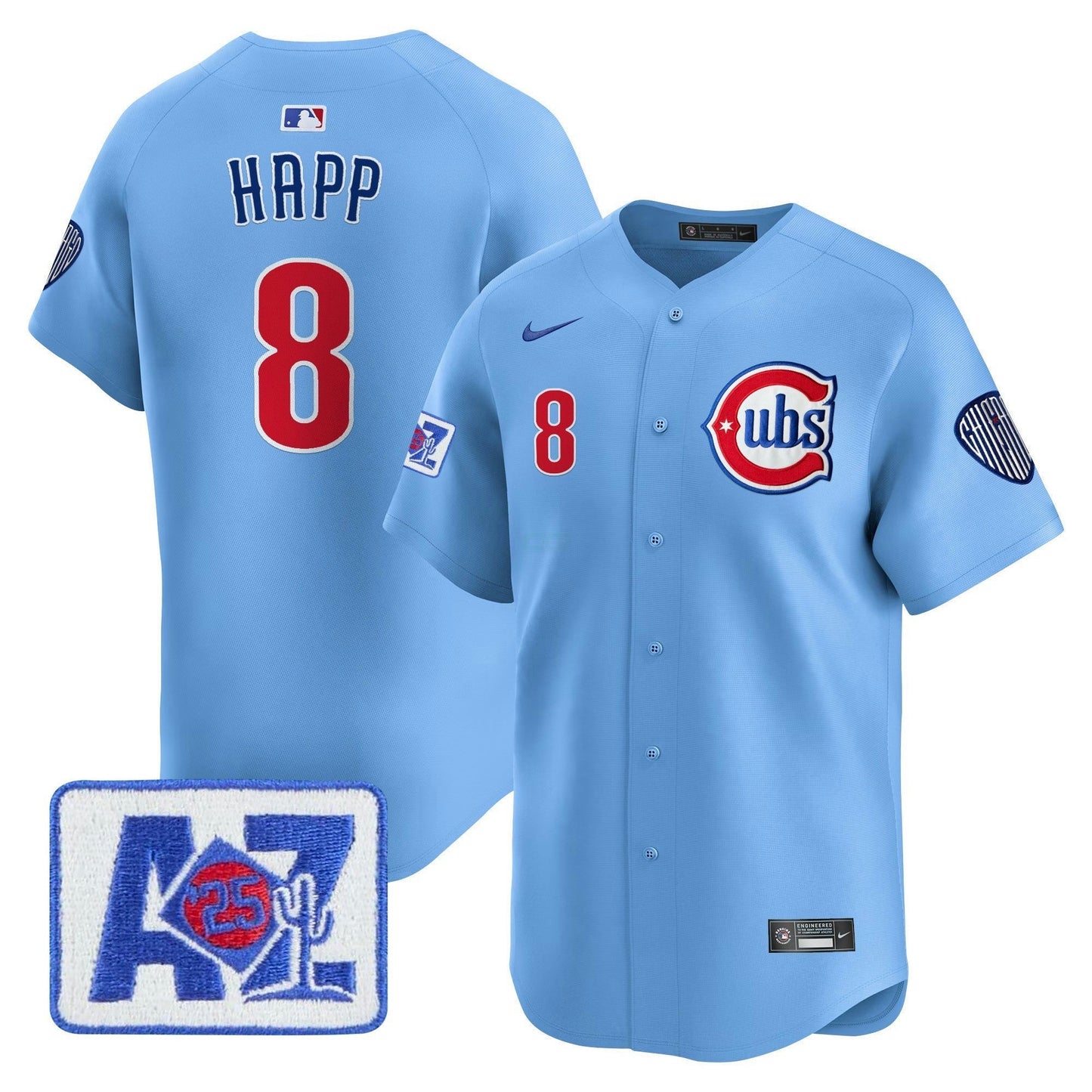 Camisa MLB Men’s Chicago 2025 Spring Training Patch Vapor Premier Limited Jersey