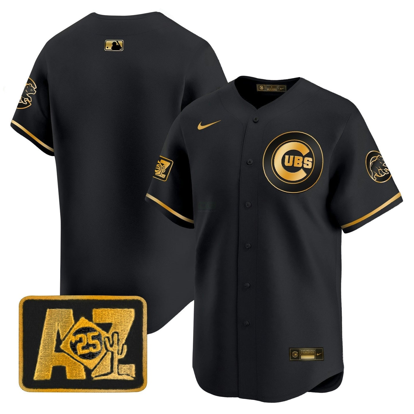 Camisa MLB Men’s Chicago 2025 Spring Training Patch Vapor Premier Limited Jersey