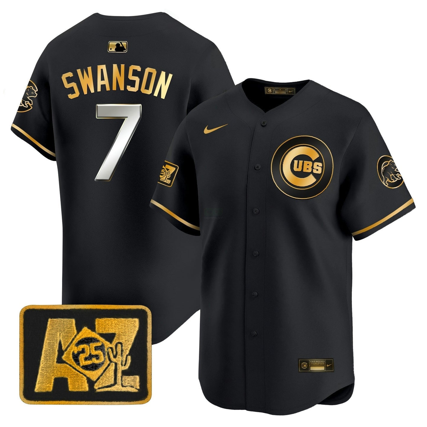 Camisa MLB Men’s Chicago 2025 Spring Training Patch Vapor Premier Limited Jersey