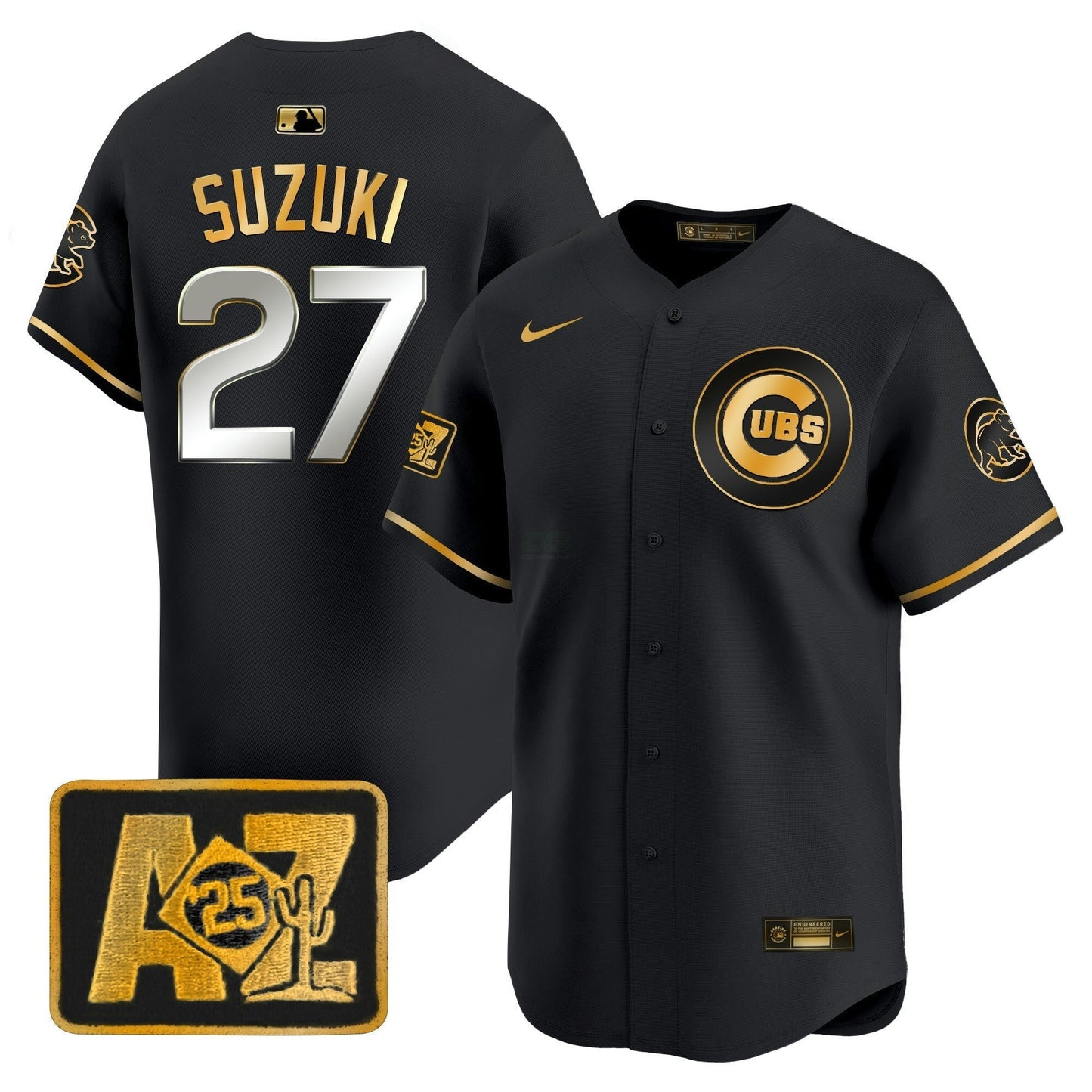 Camisa MLB Men’s Chicago 2025 Spring Training Patch Vapor Premier Limited Jersey