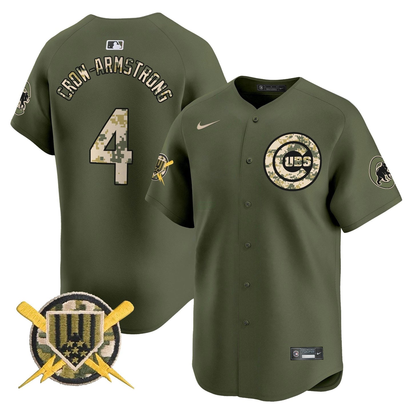 Camisa MLB Men’s Chicago Armed Forces Day Vapor Premier Limited Jersey