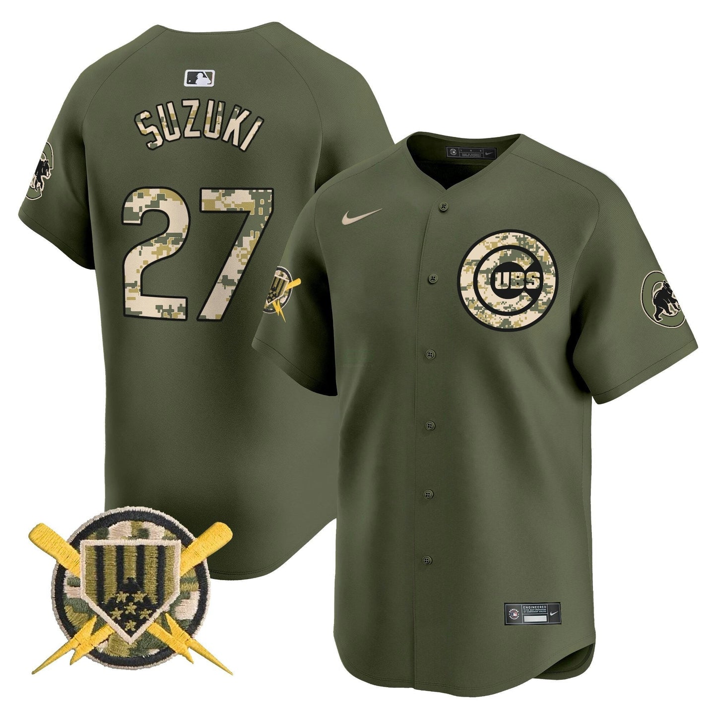 Camisa MLB Men’s Chicago Armed Forces Day Vapor Premier Limited Jersey