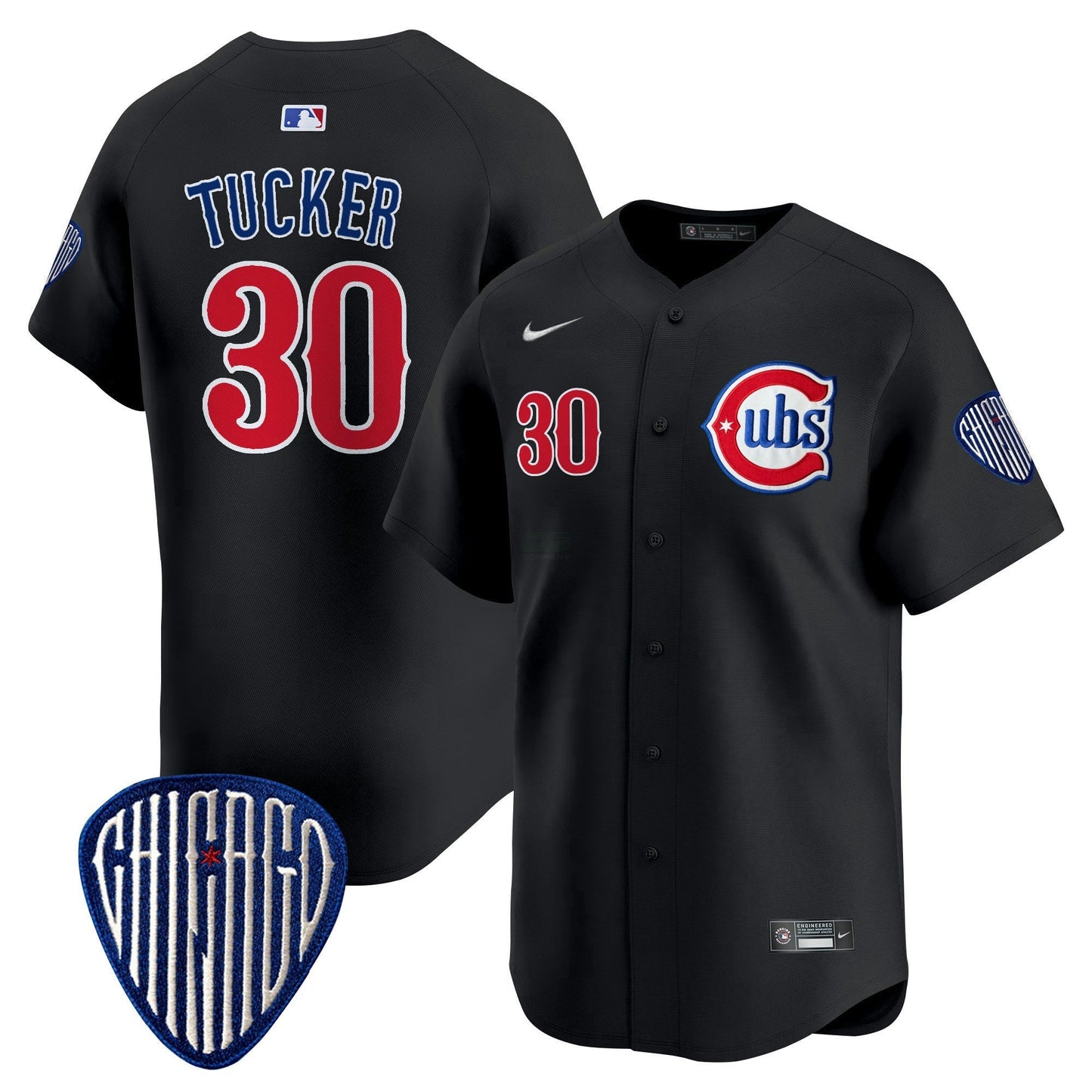 Camisa MLB Men’s Chicago Blue Alternativa Vapor Premier Limited Jersey