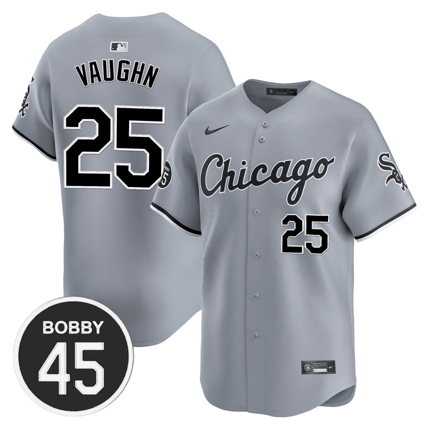 Camisa MLB Men’s Chicago Bobby Jenks Vapor Premier Limited Jersey