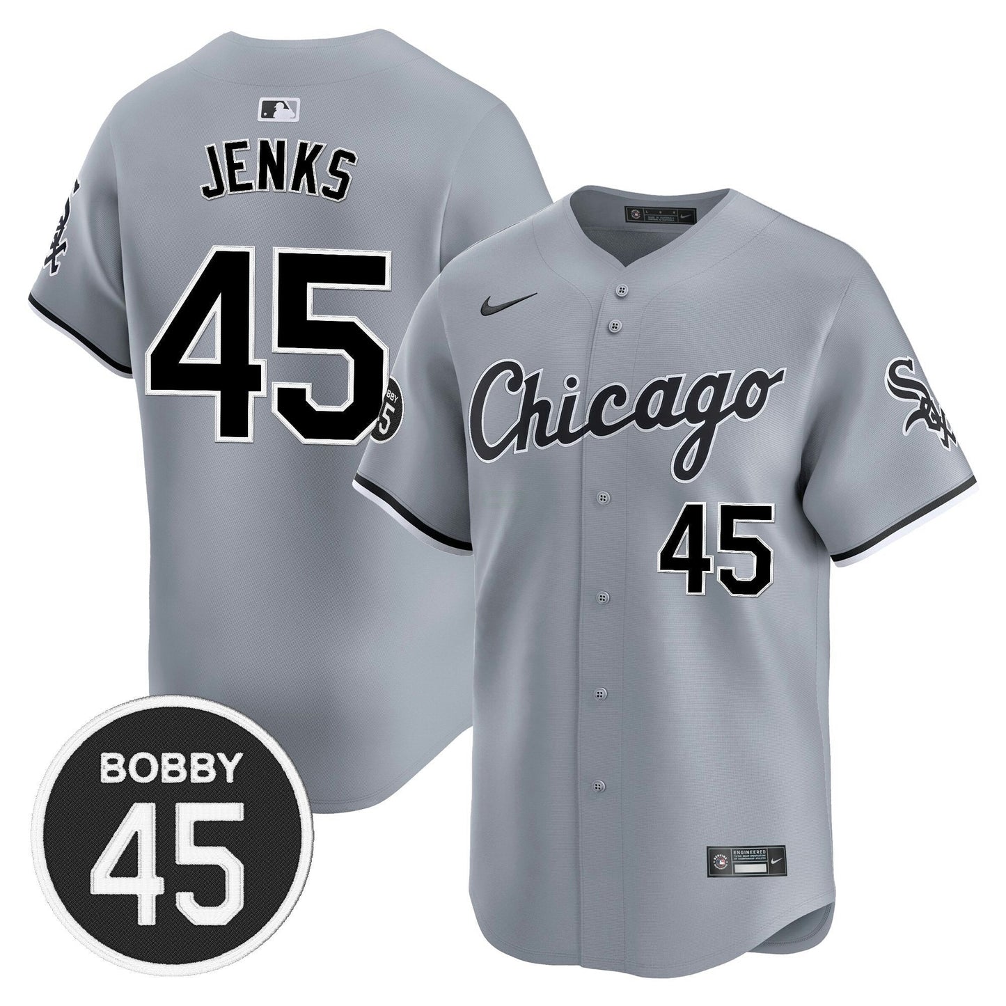 Camisa MLB Men’s Chicago Bobby Jenks Vapor Premier Limited Jersey