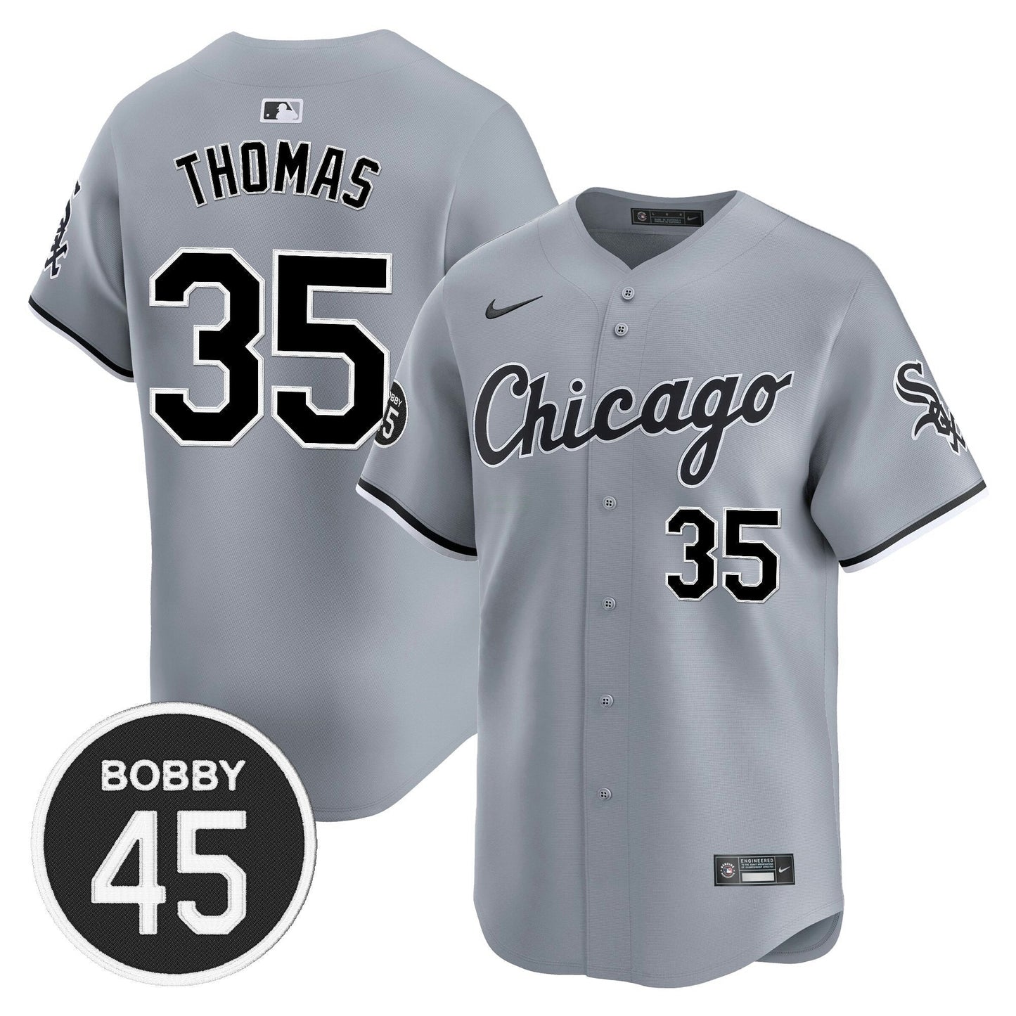 Camisa MLB Men’s Chicago Bobby Jenks Vapor Premier Limited Jersey