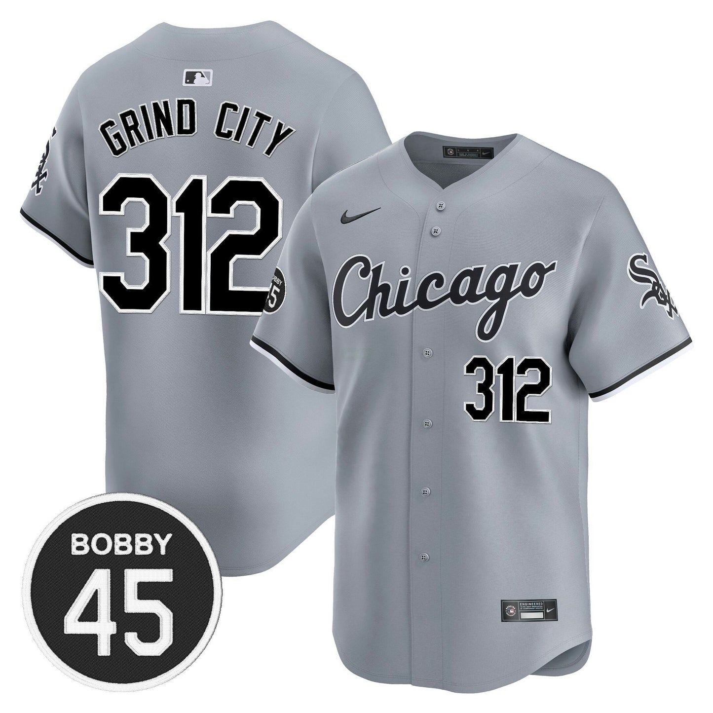 Camisa MLB Men’s Chicago Bobby Jenks Vapor Premier Limited Jersey