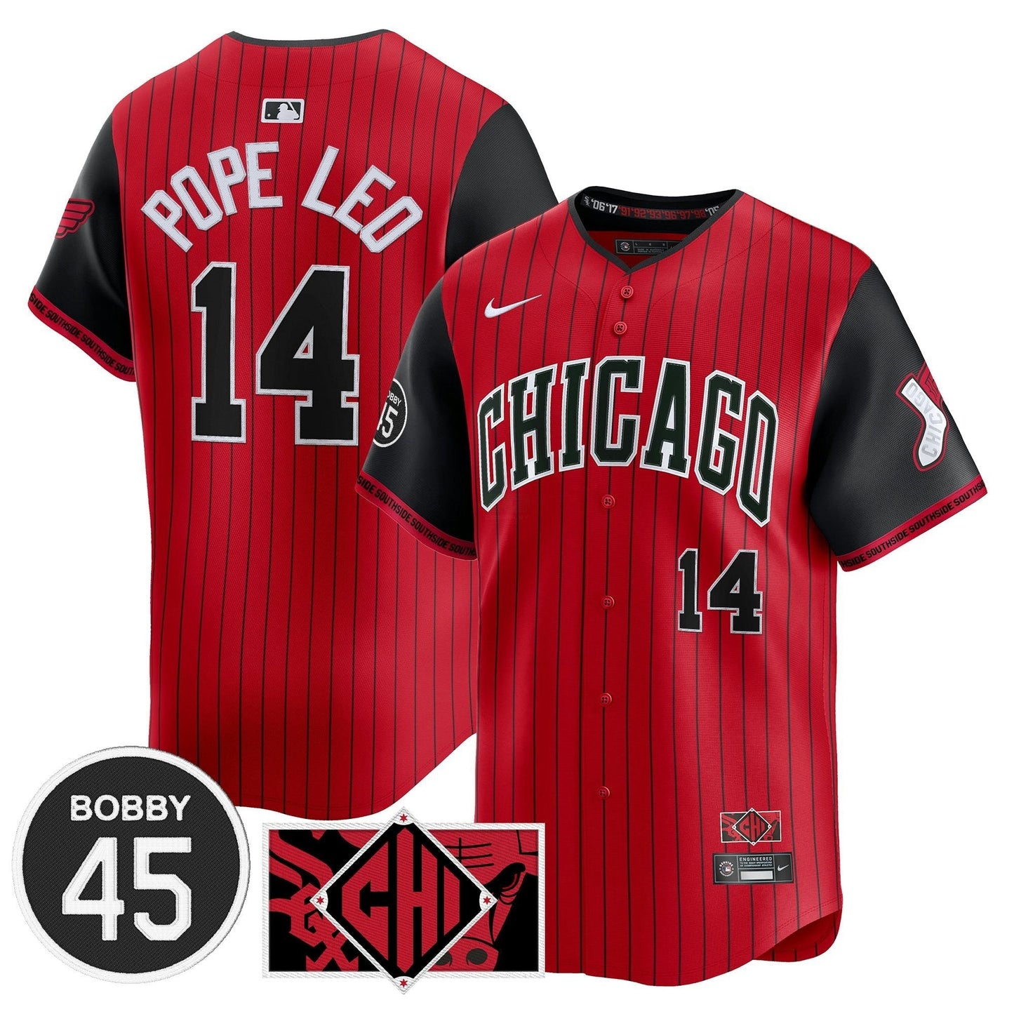Camisa MLB Men’s Chicago Bobby Jenks Vapor Premier Limited Jersey