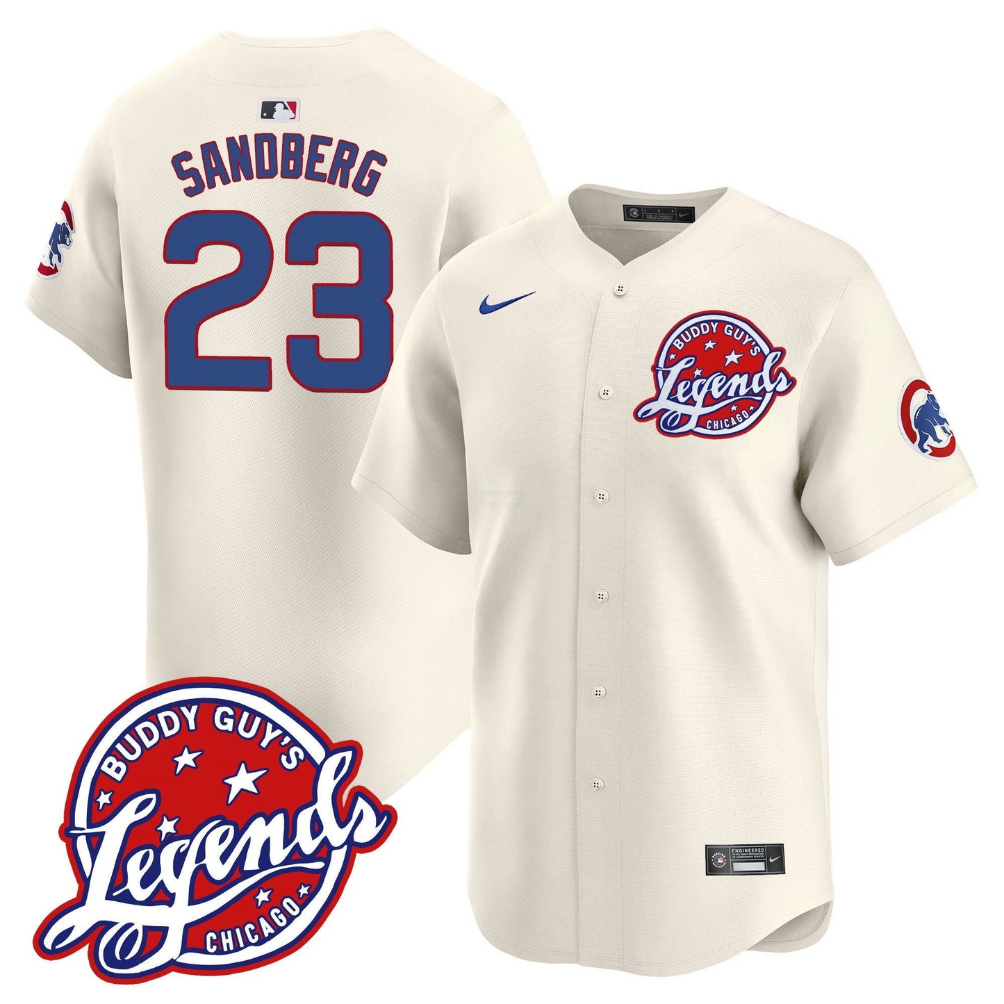 Camisa MLB Men’s Chicago Buddy Guy’s Legends Vapor Premier Limited Jersey