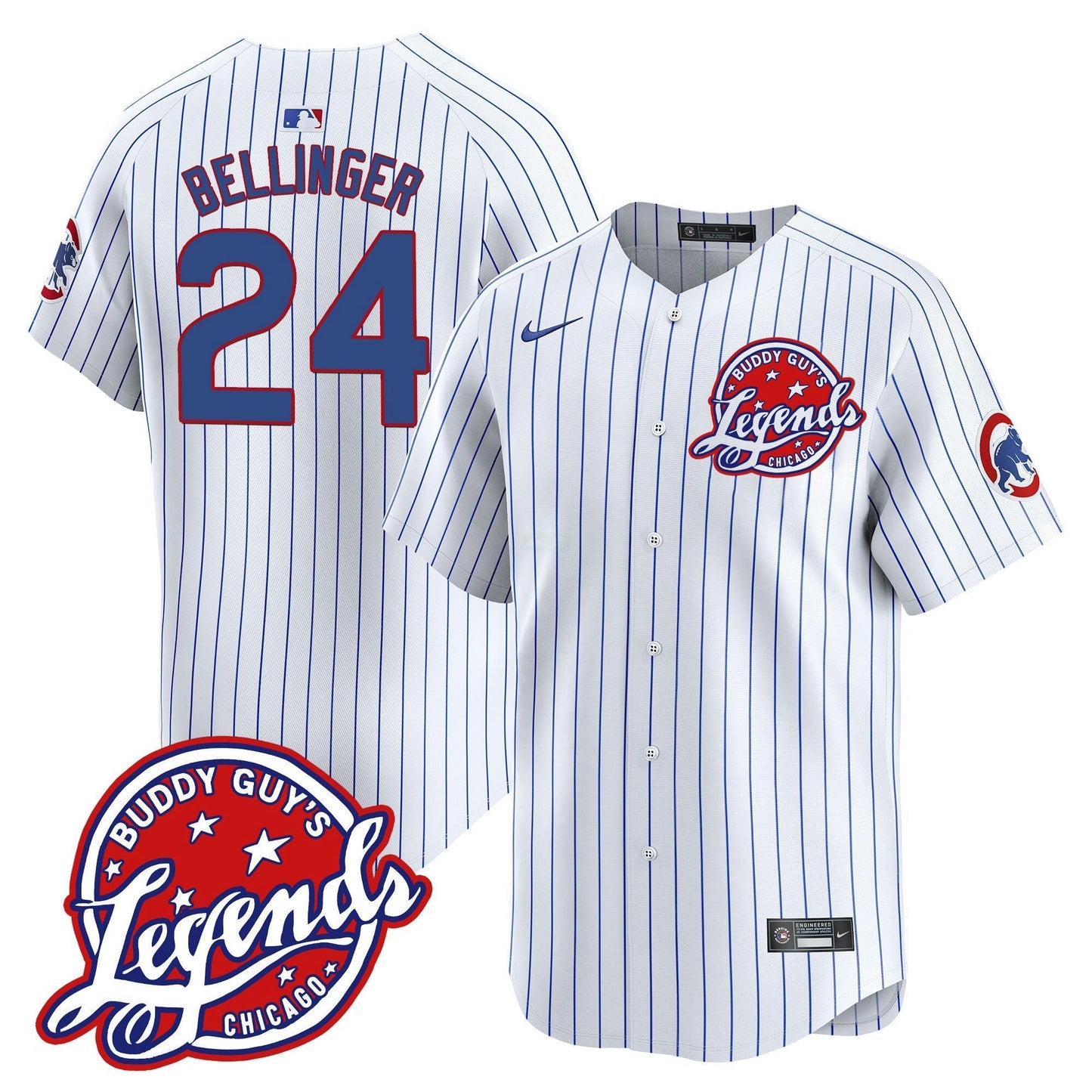 Camisa MLB Men’s Chicago Buddy Guy’s Legends Vapor Premier Limited Jersey