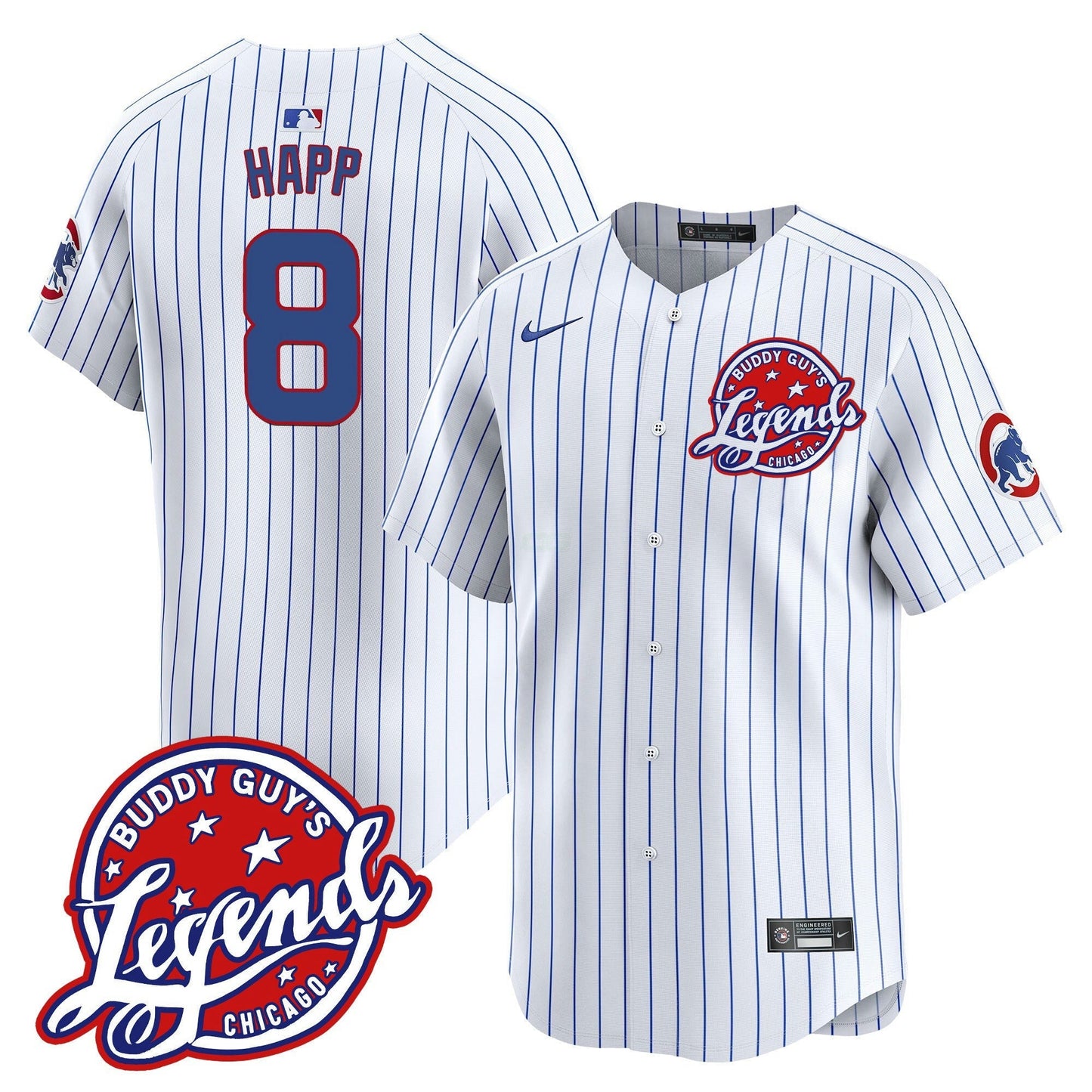 Camisa MLB Men’s Chicago Buddy Guy’s Legends Vapor Premier Limited Jersey