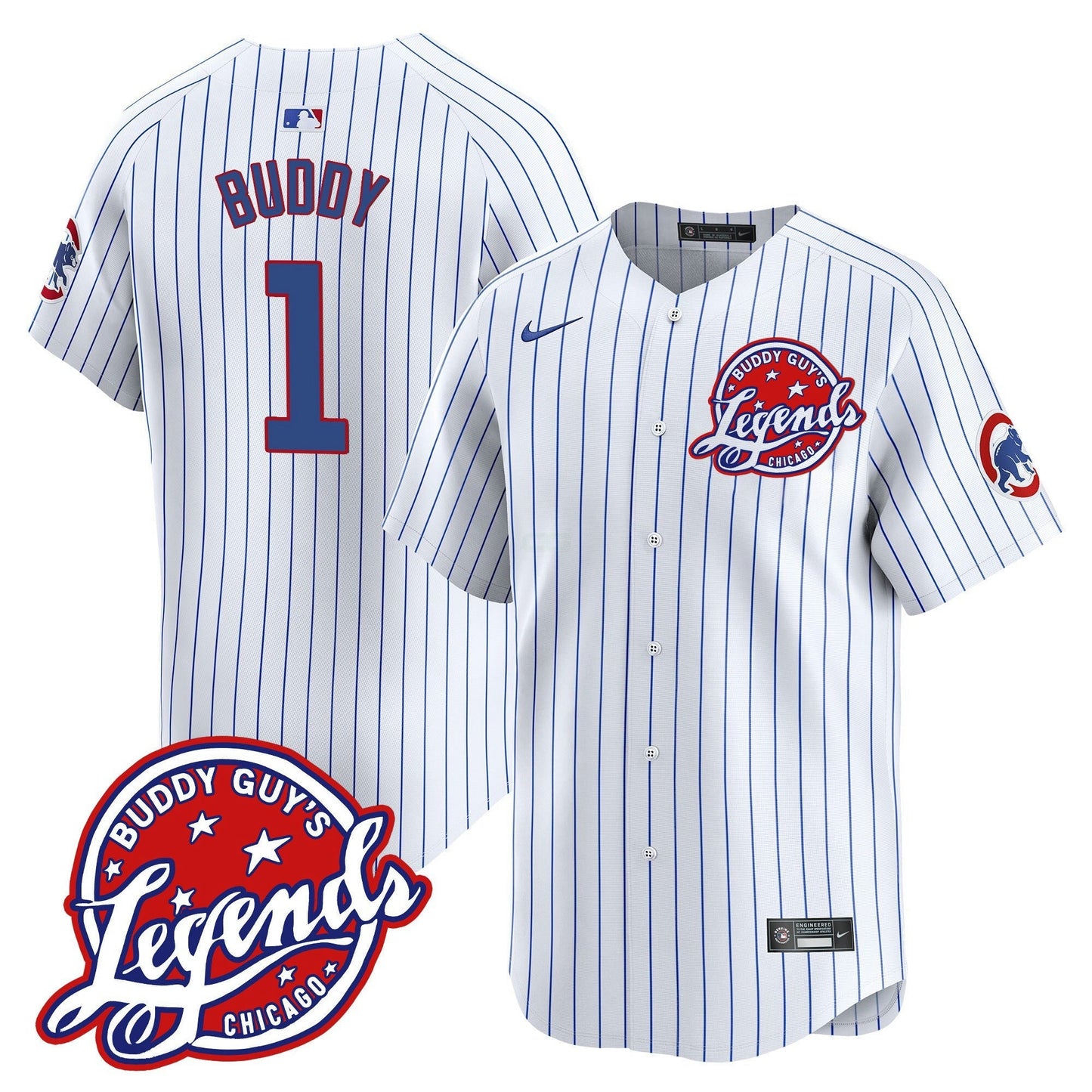 Camisa MLB Men’s Chicago Buddy Guy’s Legends Vapor Premier Limited Jersey