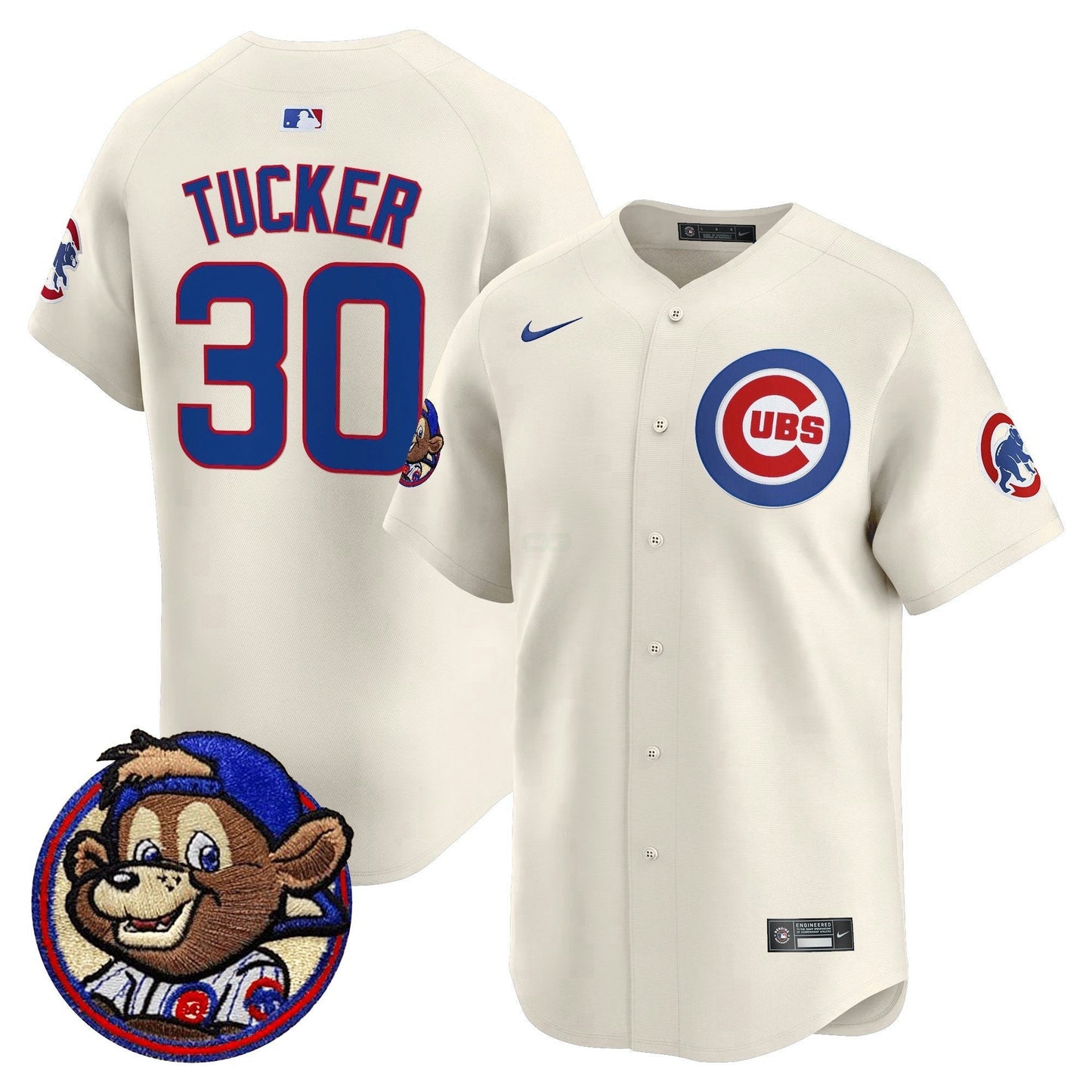 Camisa MLB Men’s Chicago Clark Patch Vapor Premier Limited Jersey