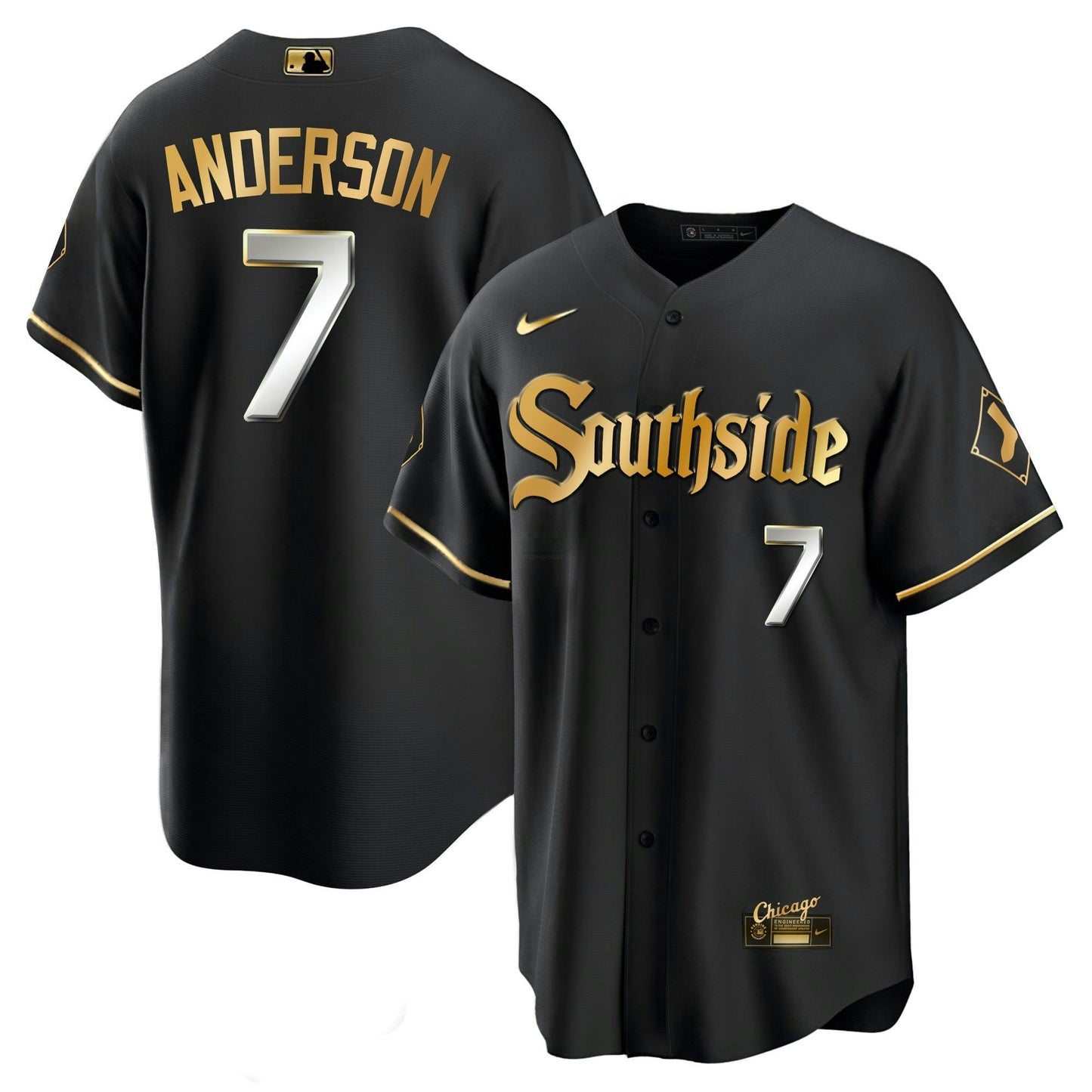 Camisa MLB Men’s Chicago Cool Base Jersey Collection