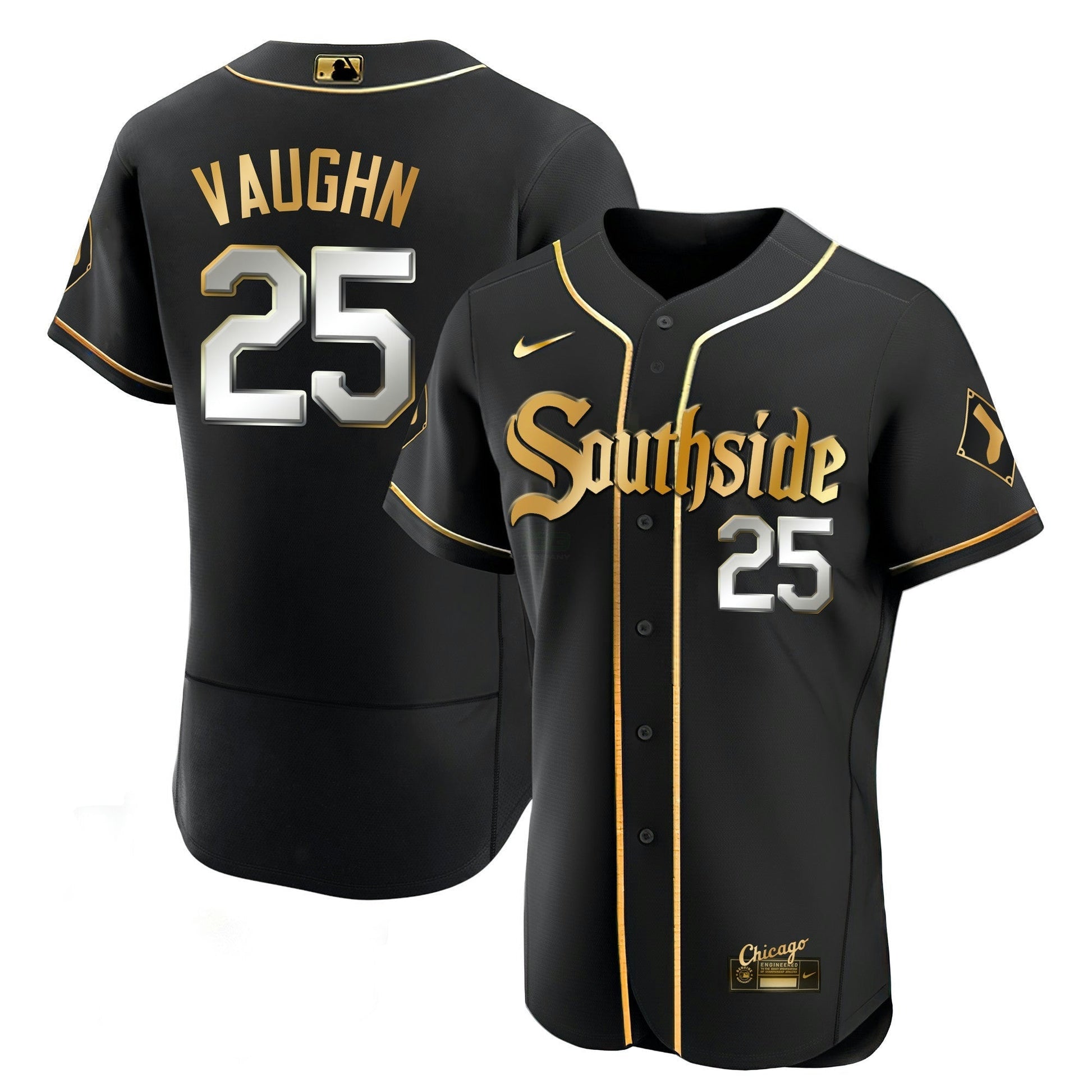 Camisa MLB Men’s Chicago Flex Base Jersey Collection