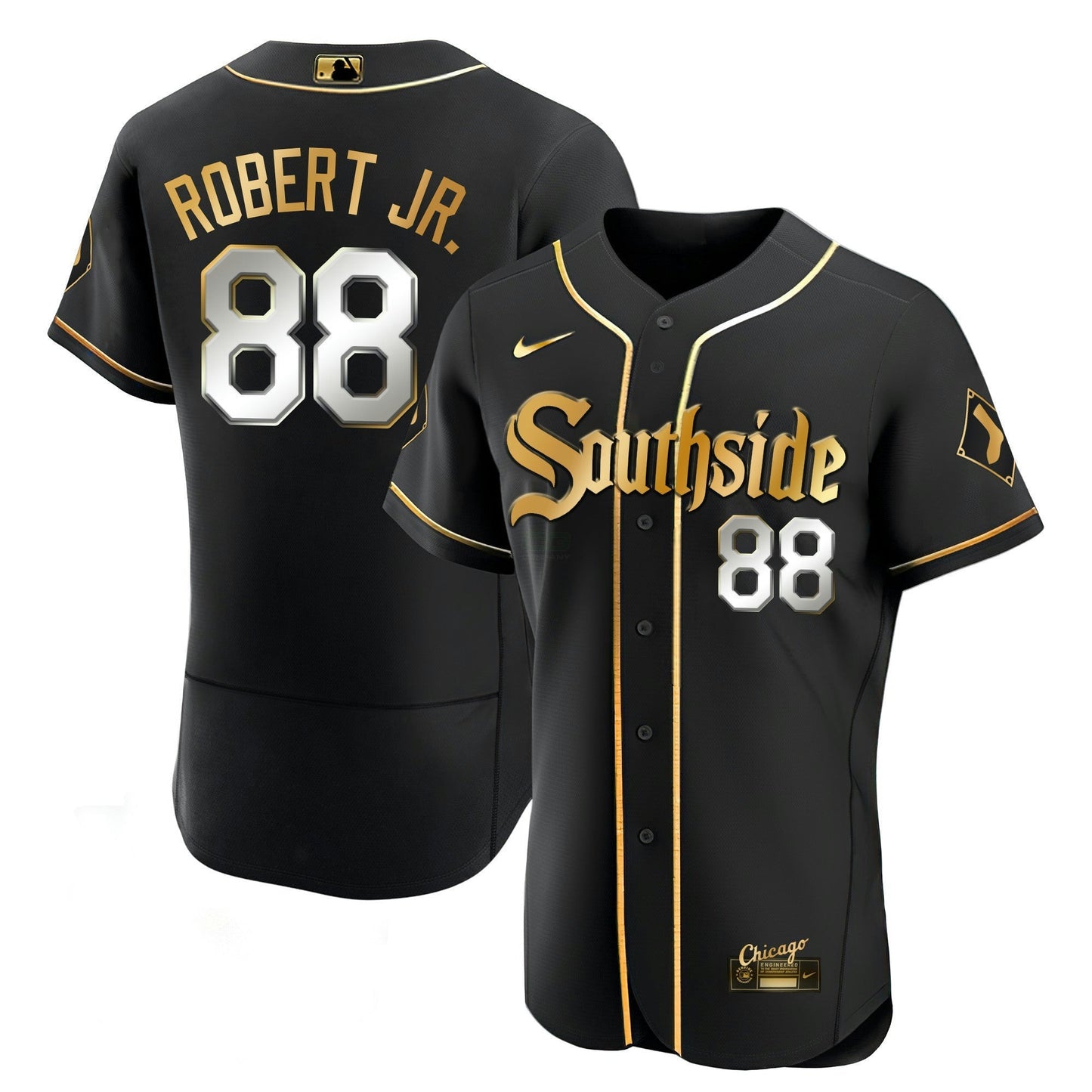 Camisa MLB Men’s Chicago Flex Base Jersey Collection
