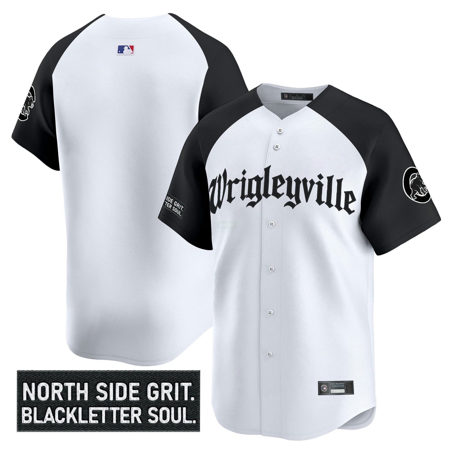Camisa MLB Men’s Chicago ‘Gothic North Side Edition’ Vapor Premier Limited Jersey V2