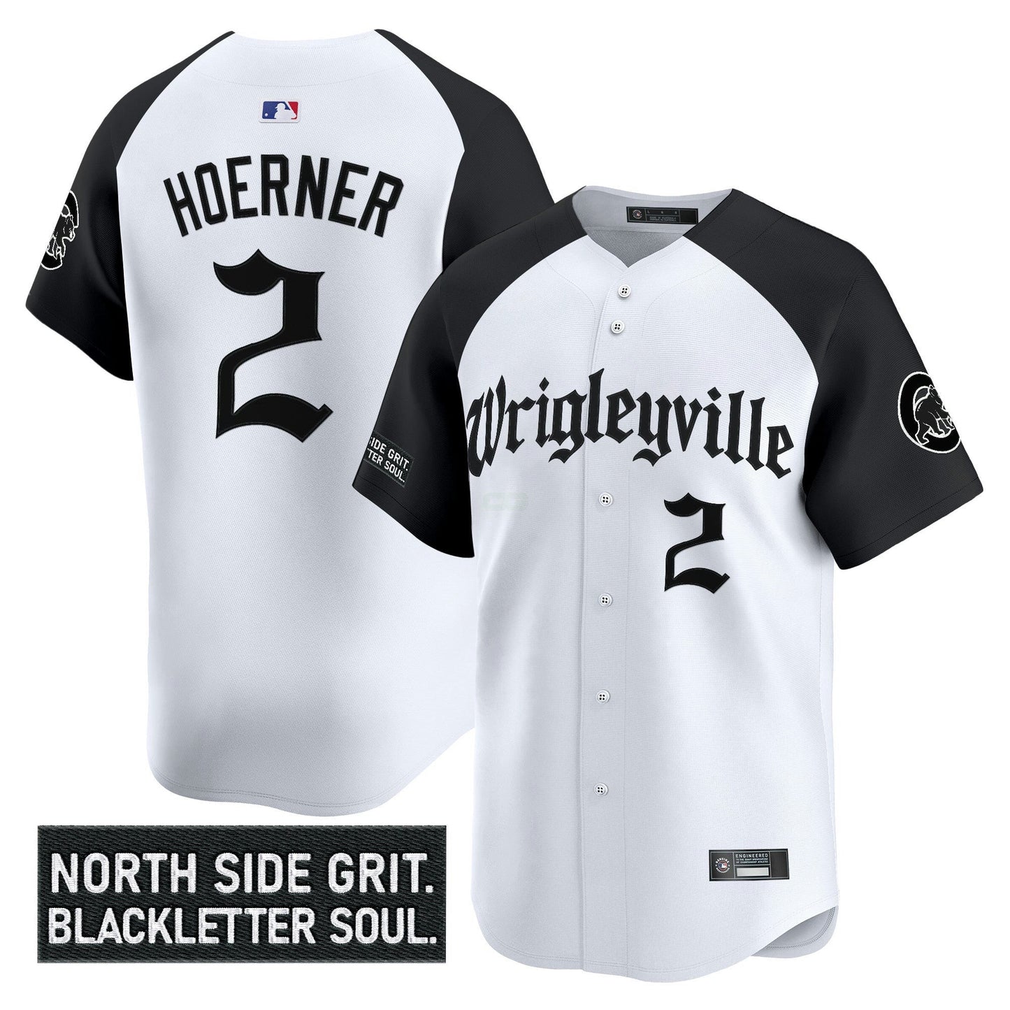 Camisa MLB Men’s Chicago ‘Gothic North Side Edition’ Vapor Premier Limited Jersey V2
