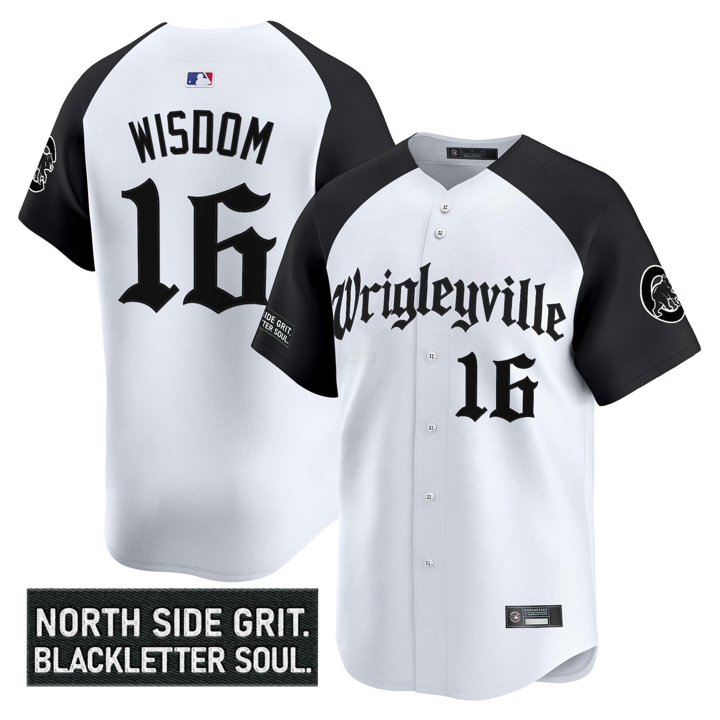Camisa MLB Men’s Chicago ‘Gothic North Side Edition’ Vapor Premier Limited Jersey V2