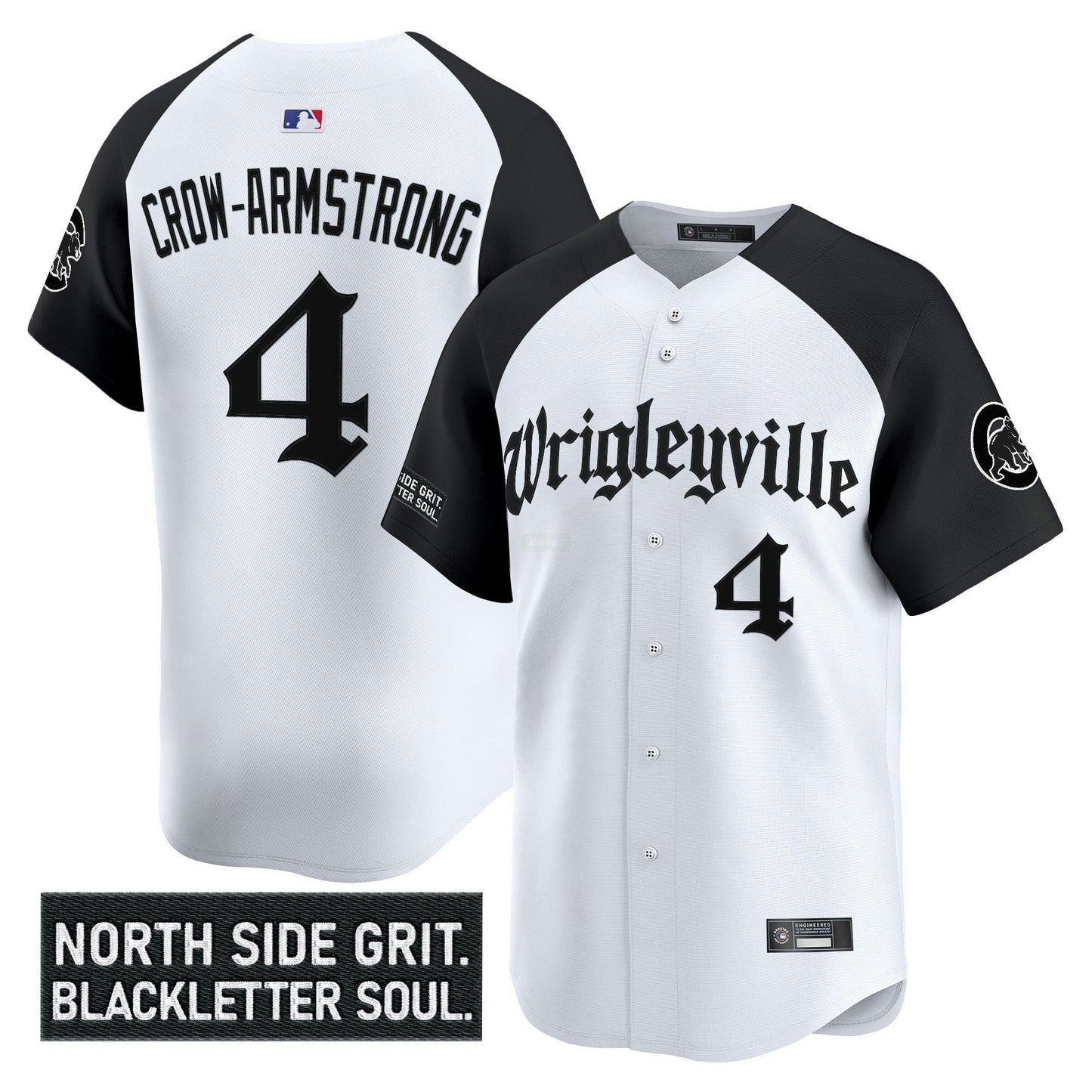 Camisa MLB Men’s Chicago ‘Gothic North Side Edition’ Vapor Premier Limited Jersey V2