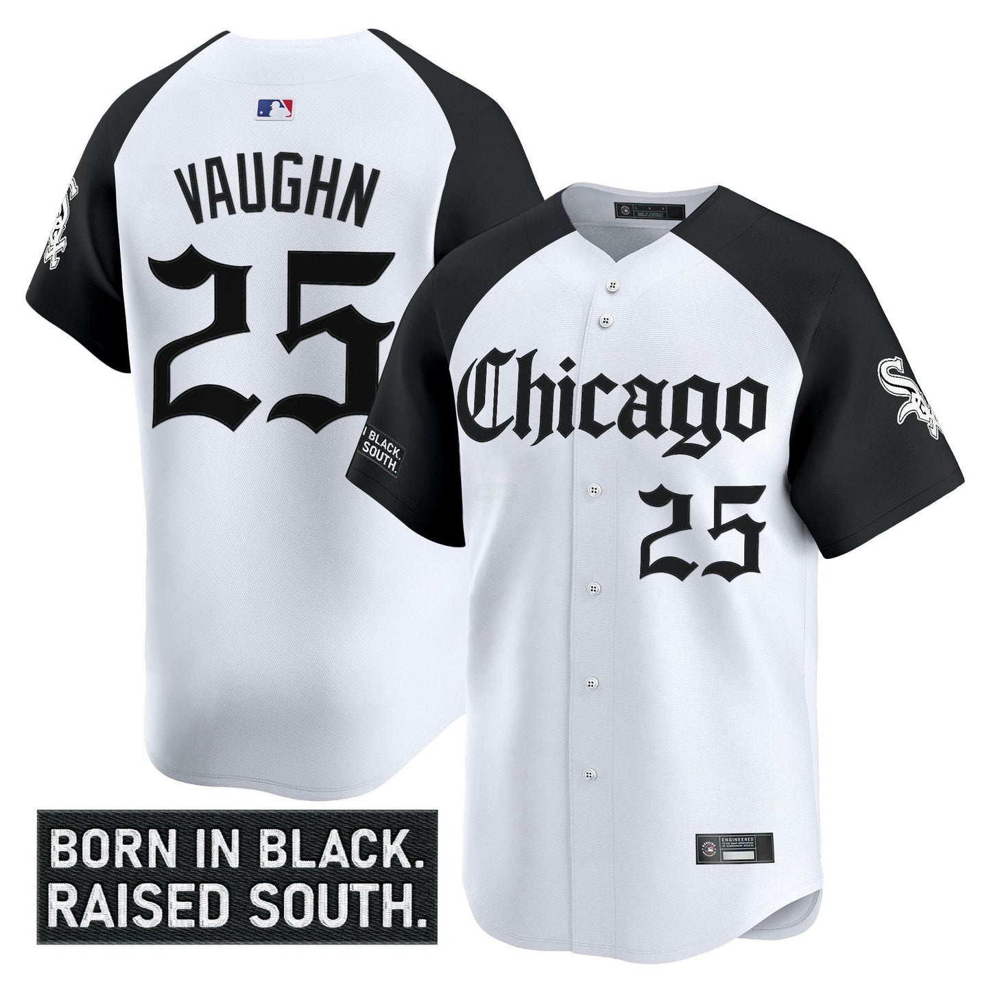 Camisa MLB Men’s Chicago ‘Gothic South Side Edition’ Vapor Premier Limited Jersey