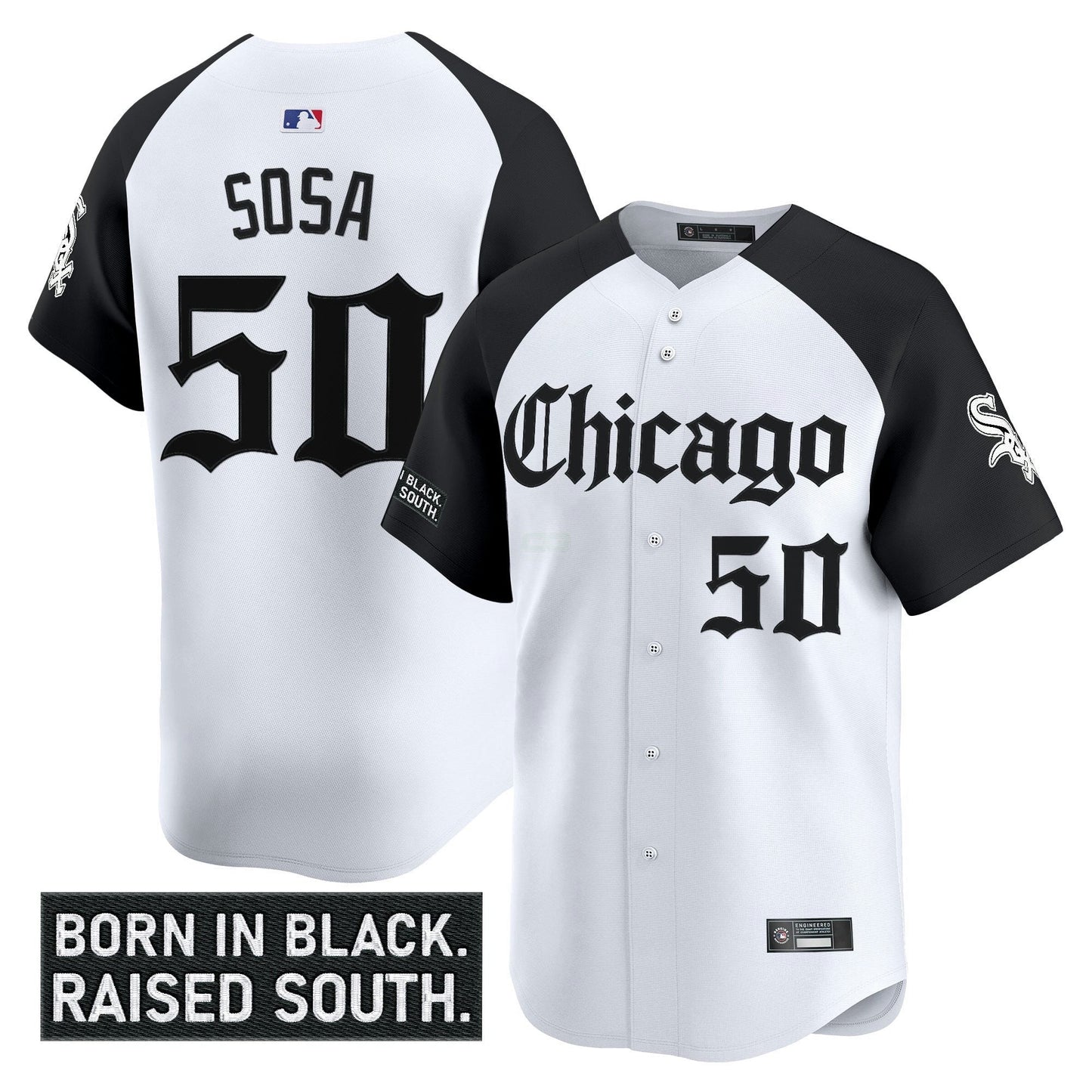 Camisa MLB Men’s Chicago ‘Gothic South Side Edition’ Vapor Premier Limited Jersey