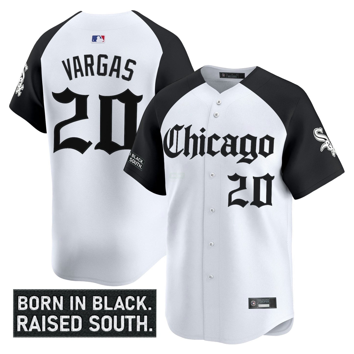 Camisa MLB Men’s Chicago ‘Gothic South Side Edition’ Vapor Premier Limited Jersey