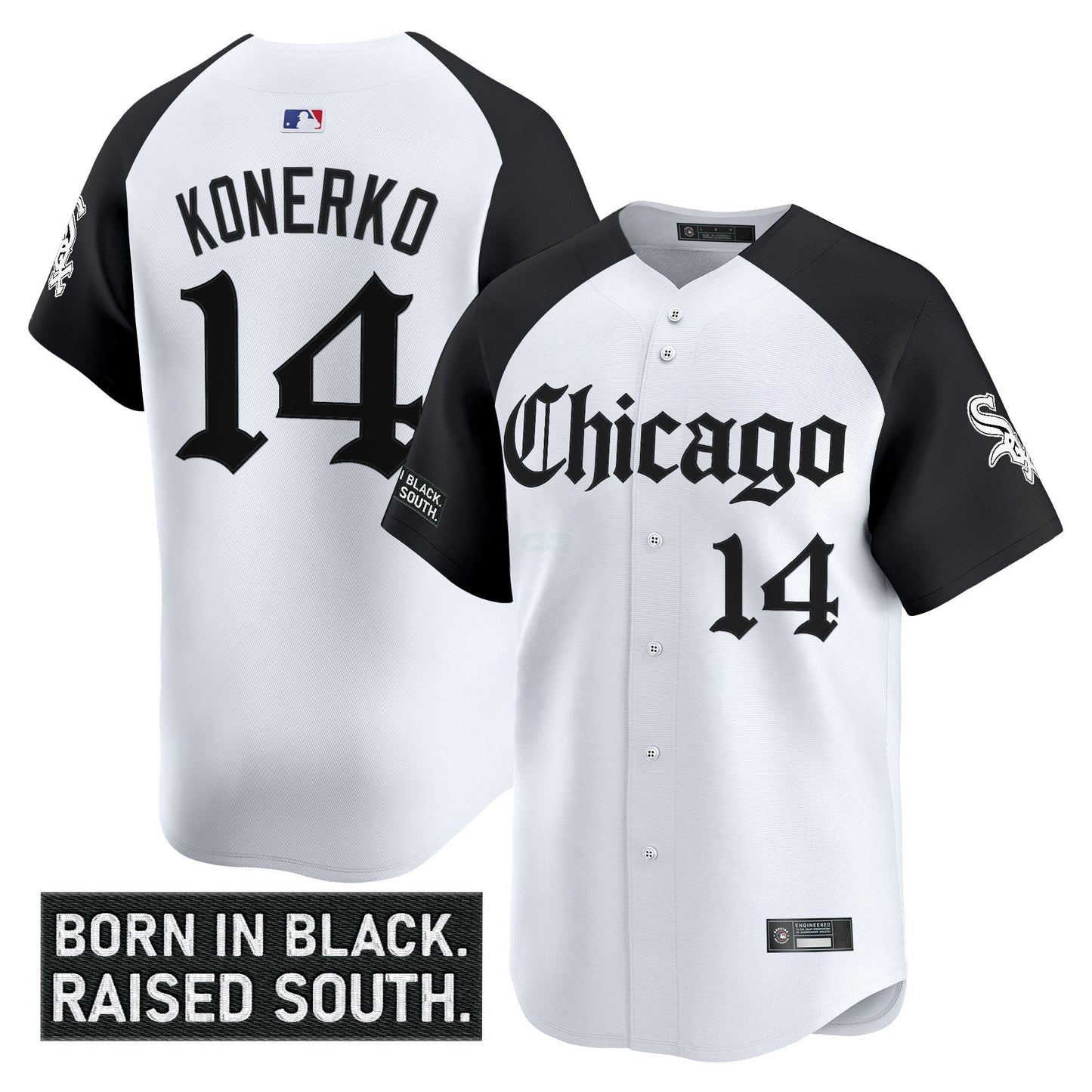 Camisa MLB Men’s Chicago ‘Gothic South Side Edition’ Vapor Premier Limited Jersey