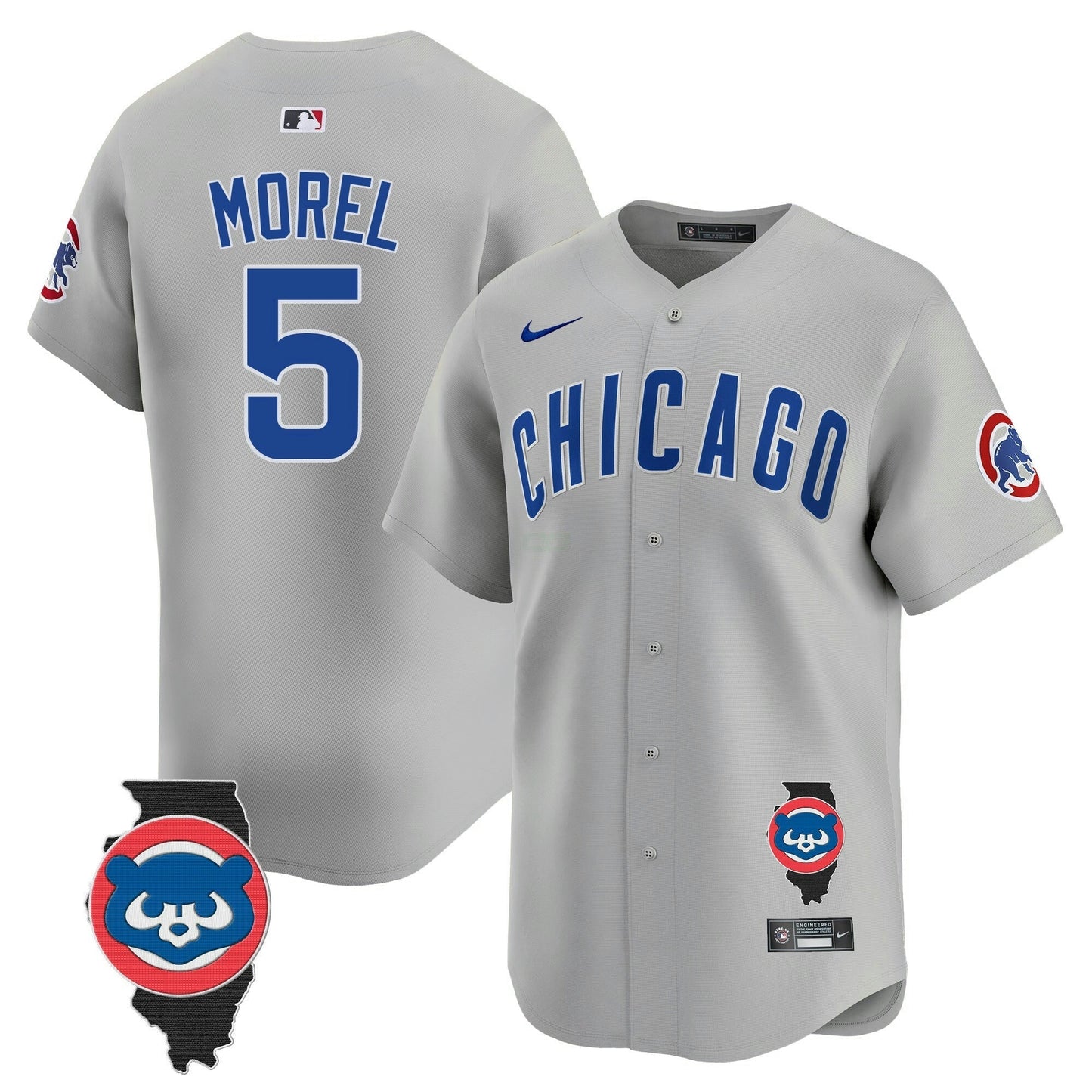 Camisa MLB Men’s Chicago Illinois Patch Vapor Premier Limited Jersey V2