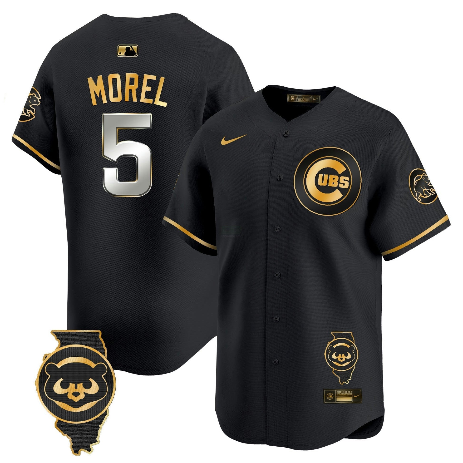 Camisa MLB Men’s Chicago Illinois Patch Vapor Premier Limited Jersey V2