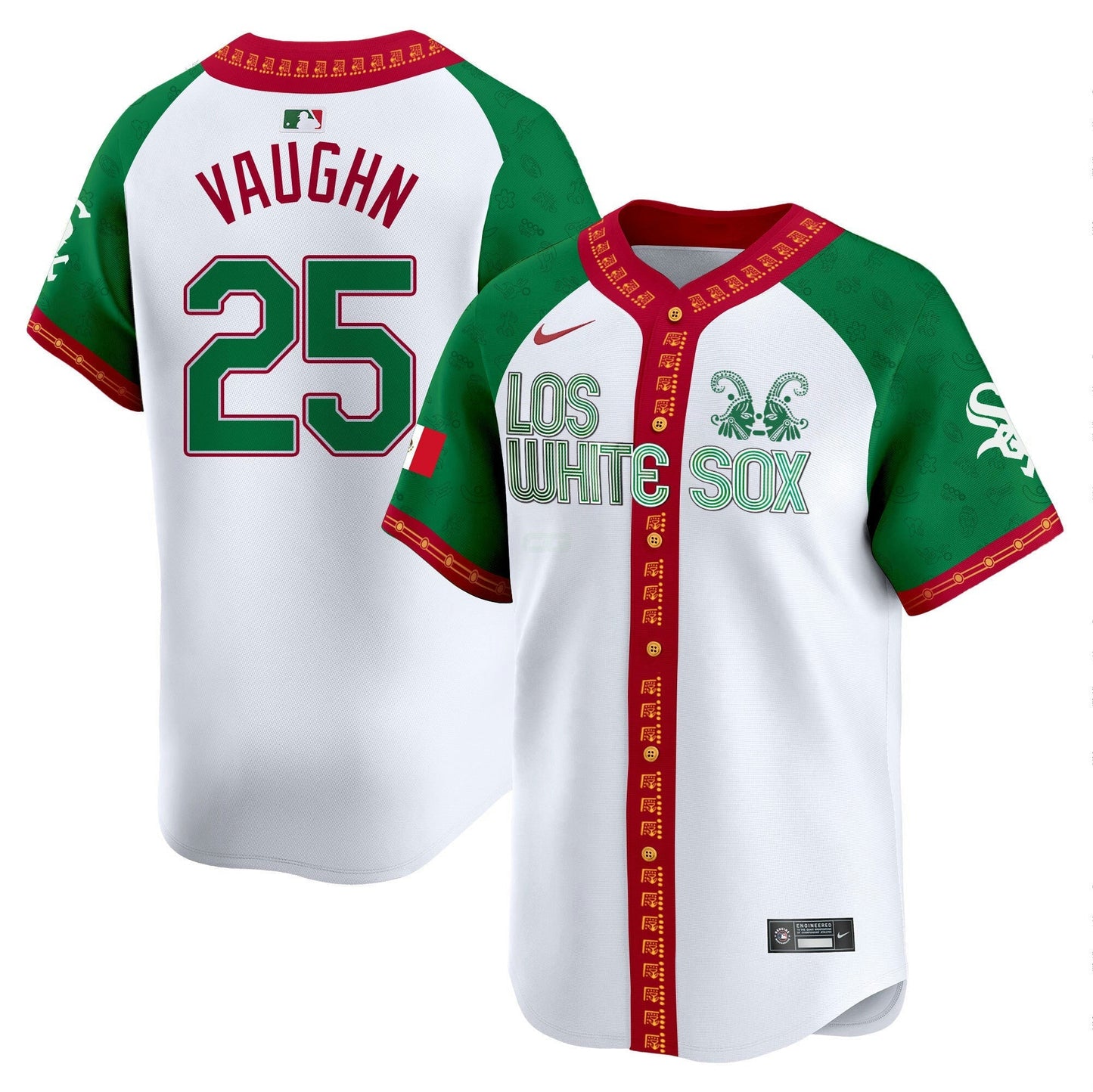 Camisa MLB Chicago White Sox Men’s Chicago Mexico Vapor Premier Limited Jersey