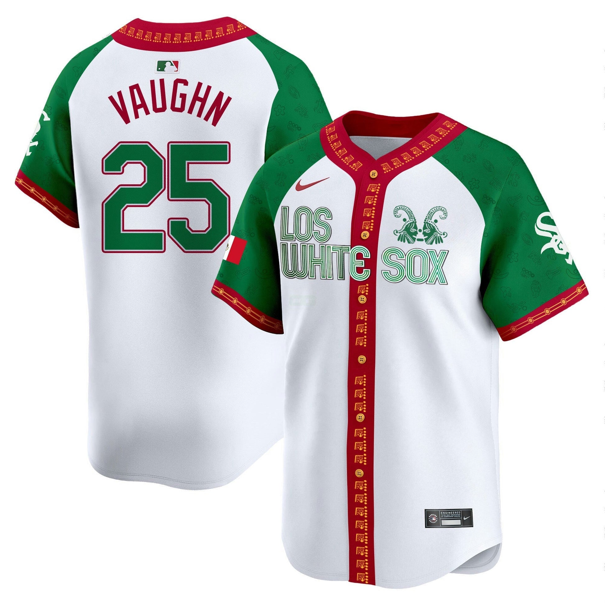 Camisa MLB Chicago White Sox Men’s Chicago Mexico Vapor Premier Limited Jersey