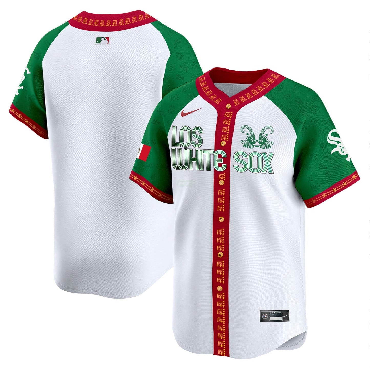 Camisa MLB Chicago White Sox Men’s Chicago Mexico Vapor Premier Limited Jersey