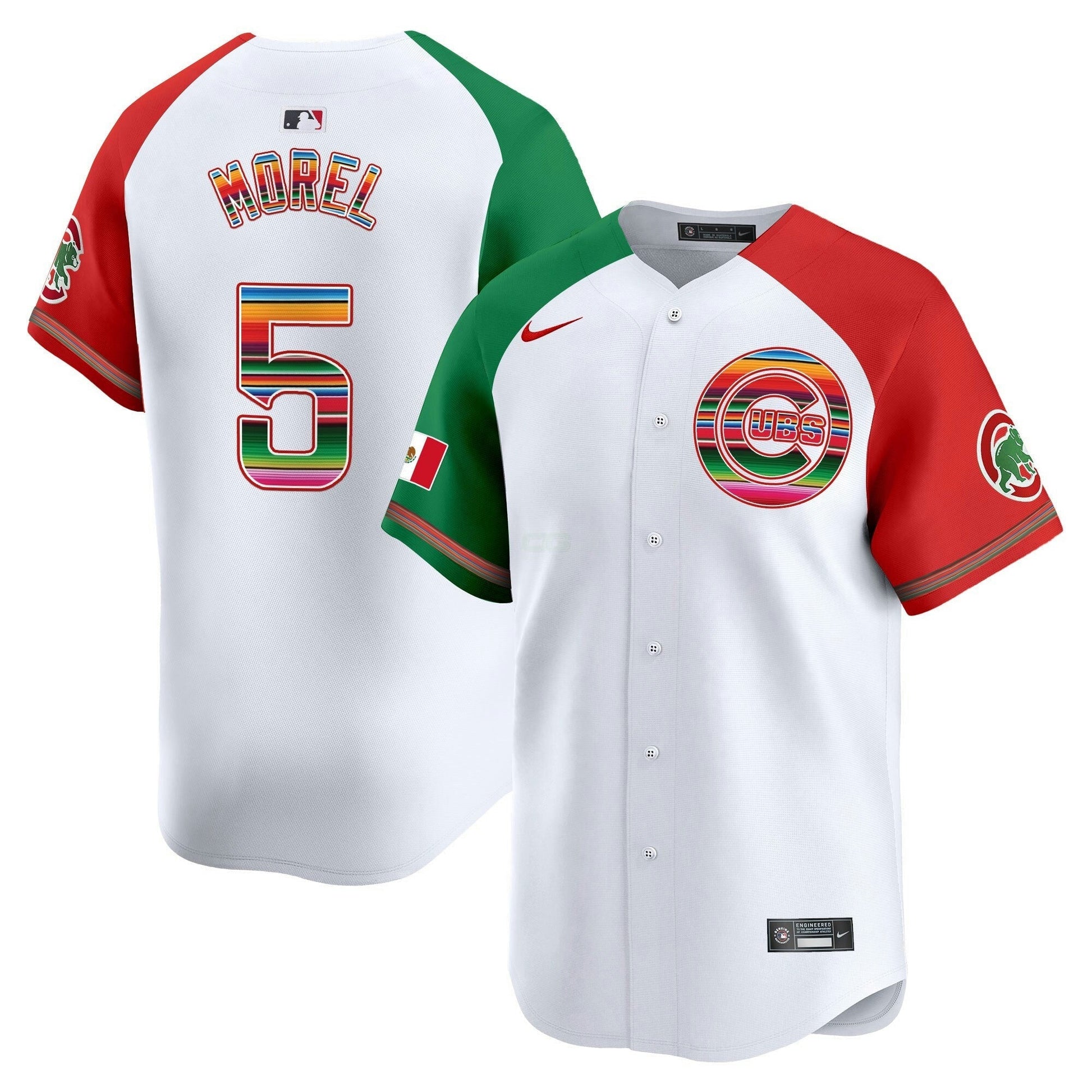 Camisa MLB Chicago Cubs Men’s Chicago Mexico Vapor Premier Limited Jersey