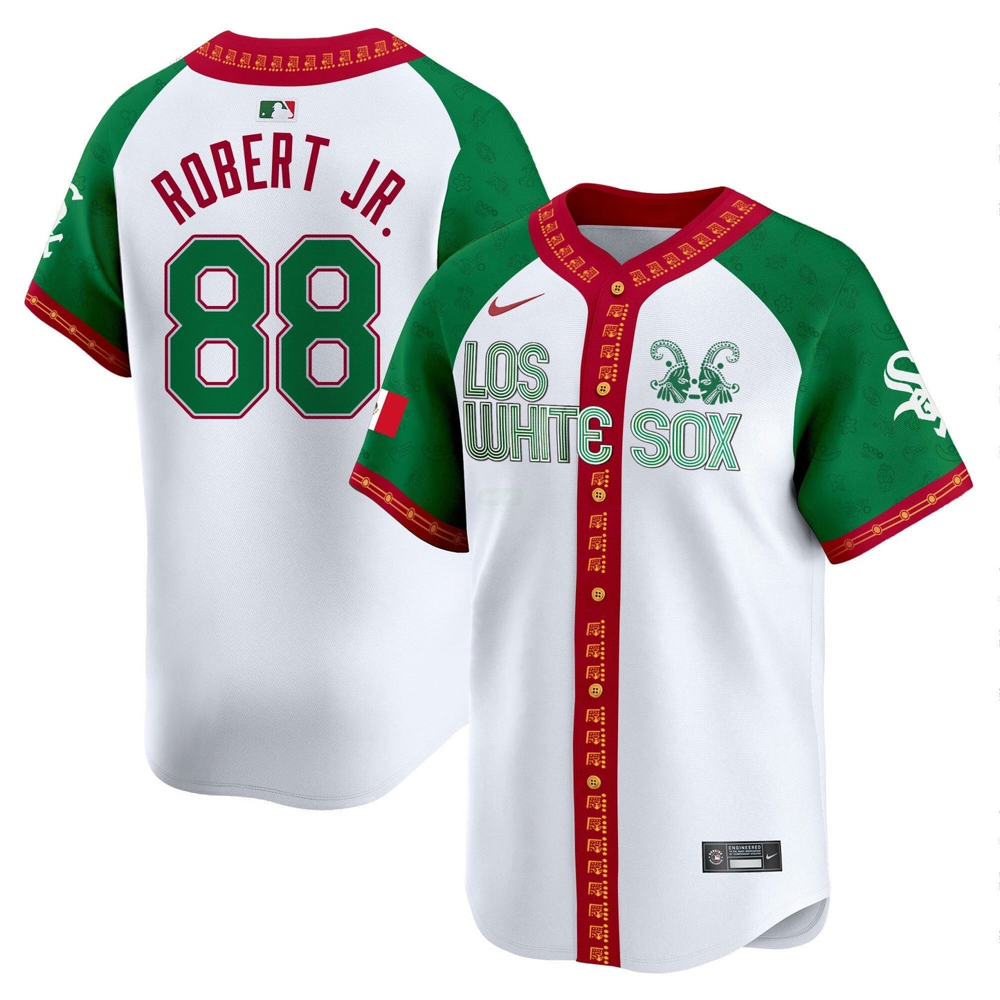 Camisa MLB Chicago White Sox Men’s Chicago Mexico Vapor Premier Limited Jersey