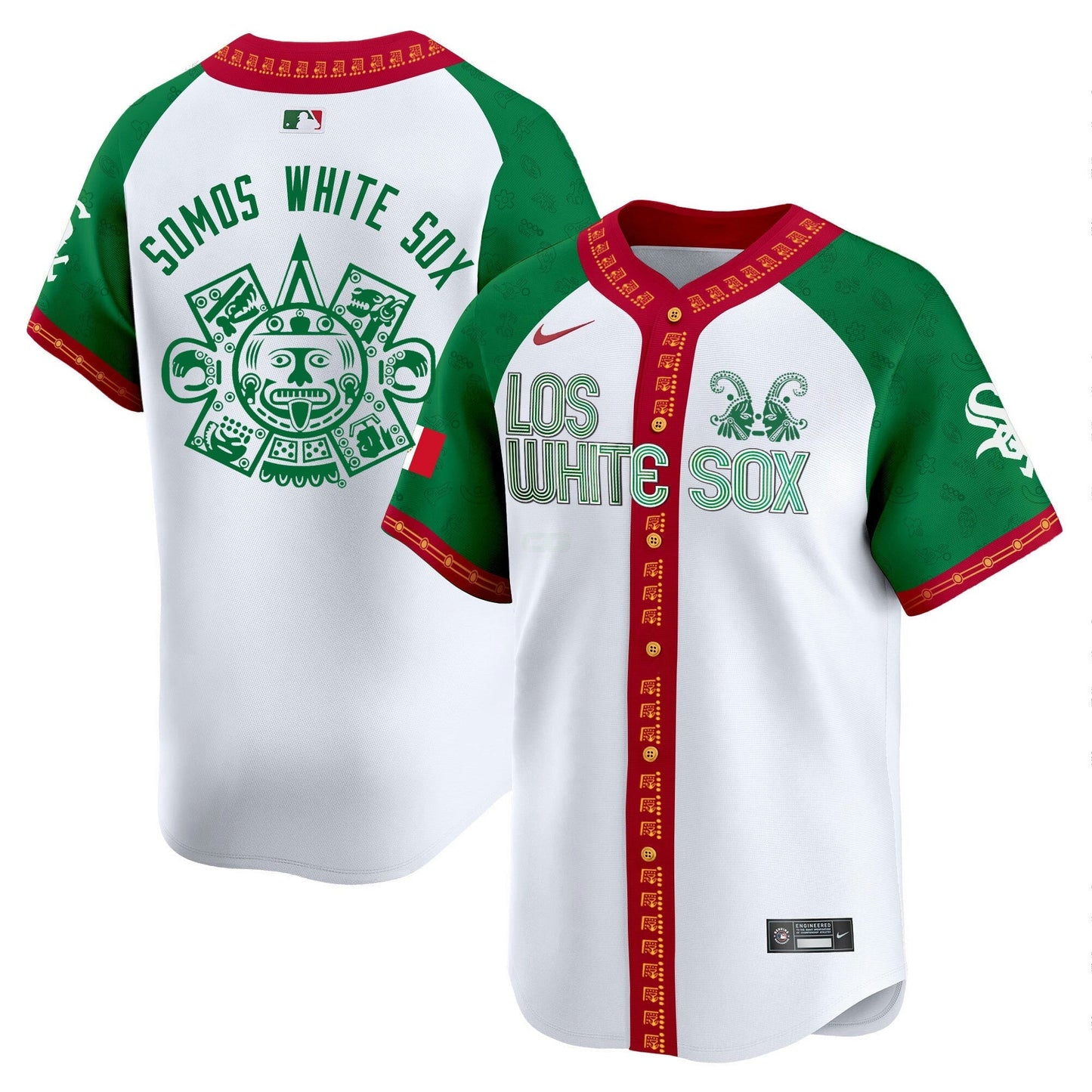 Camisa MLB Chicago White Sox Men’s Chicago Mexico Vapor Premier Limited Jersey
