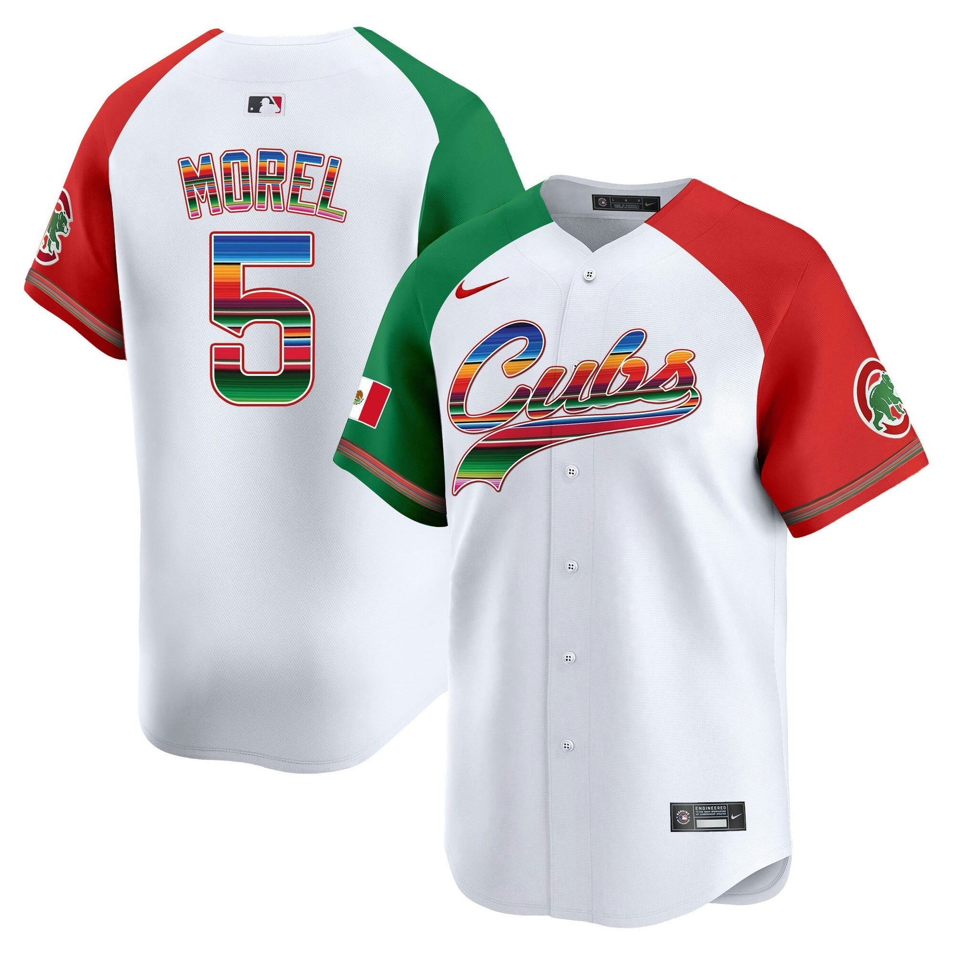Camisa MLB Chicago Cubs Men’s Chicago Mexico Vapor Premier Limited Jersey V2