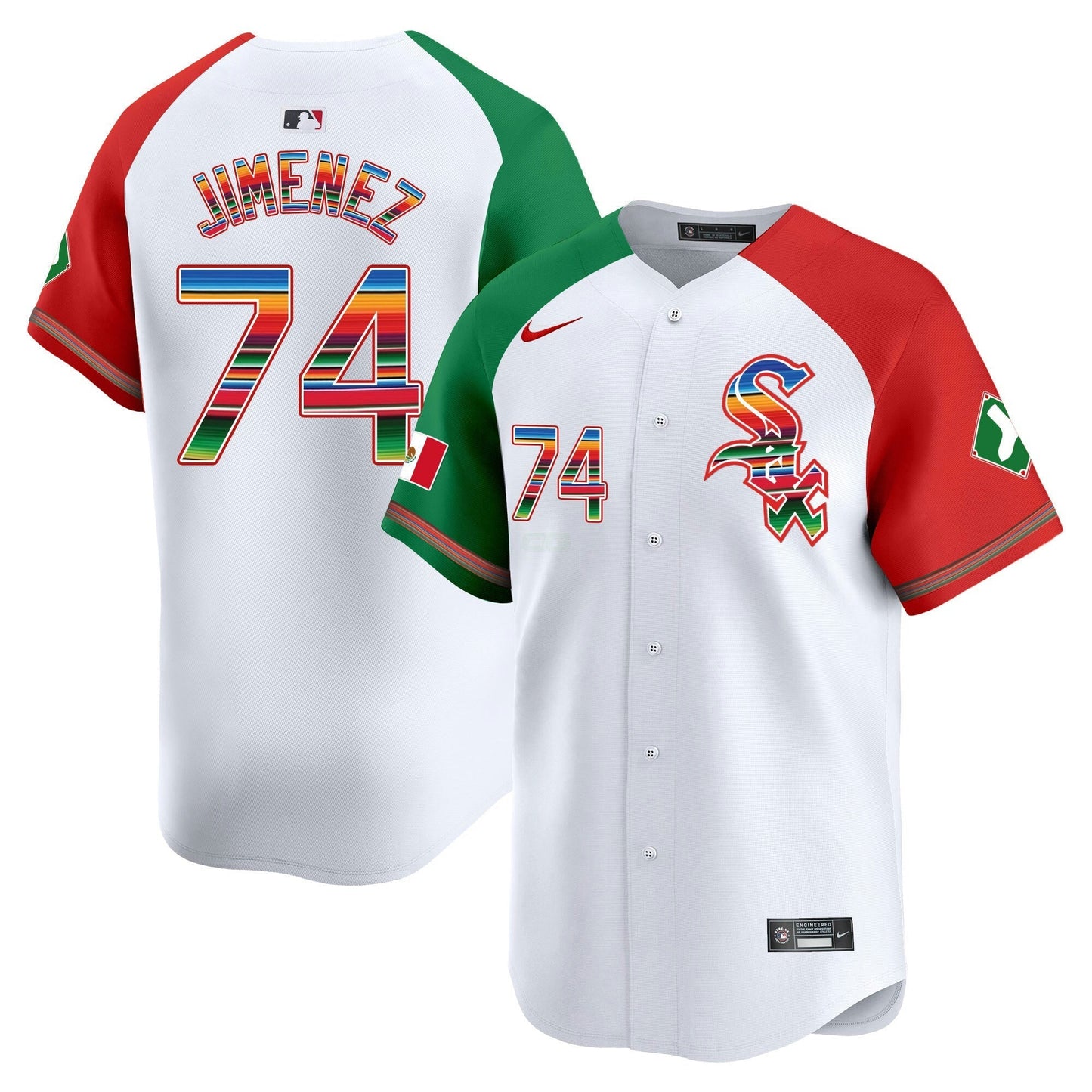 Camisa MLB Chicago White Sox Men’s Chicago Mexico Vapor Premier Limited Jersey V2