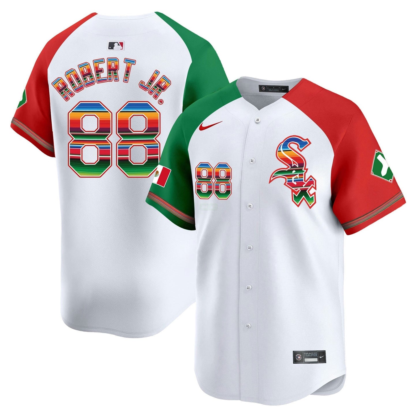 Camisa MLB Chicago White Sox Men’s Chicago Mexico Vapor Premier Limited Jersey V2