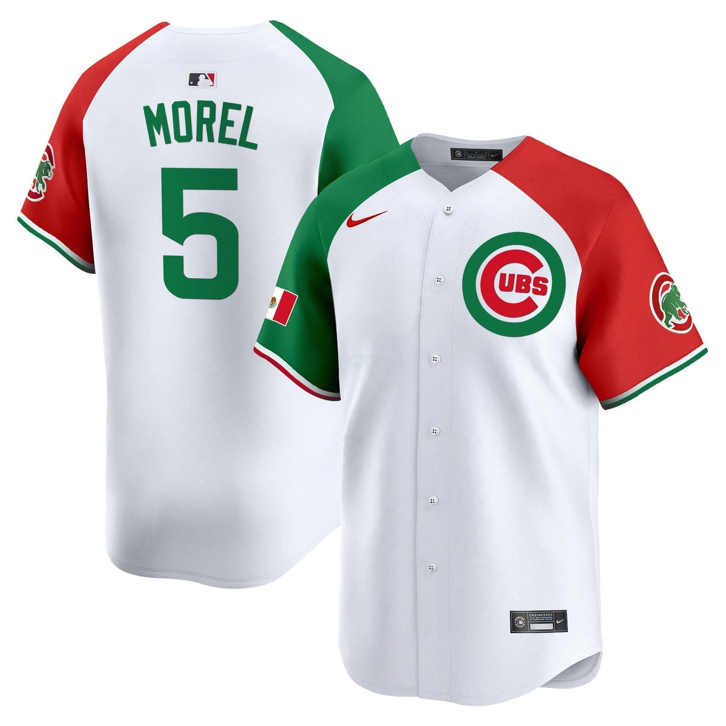 Camisa MLB Chicago Cubs Men’s Chicago Mexico Vapor Premier Limited Jersey V3
