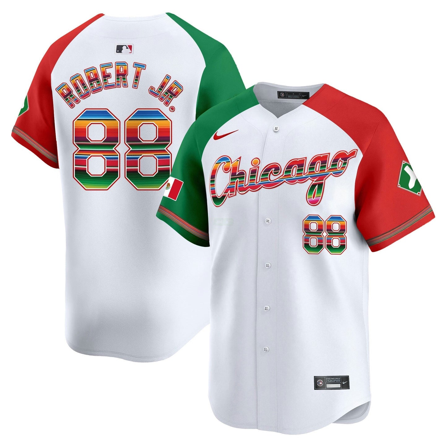 Camisa MLB Chicago White Sox Men’s Chicago Mexico Vapor Premier Limited Jersey V3