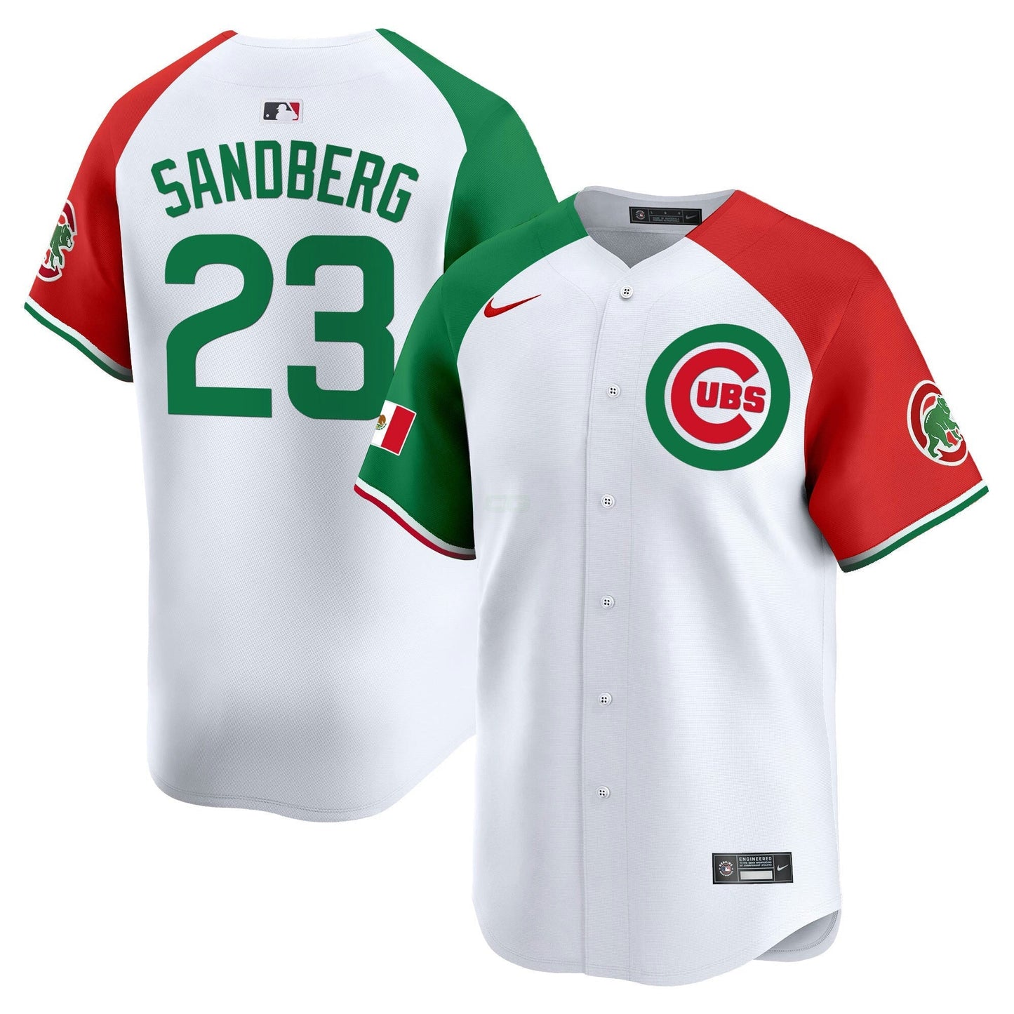 Camisa MLB Chicago Cubs Men’s Chicago Mexico Vapor Premier Limited Jersey V3