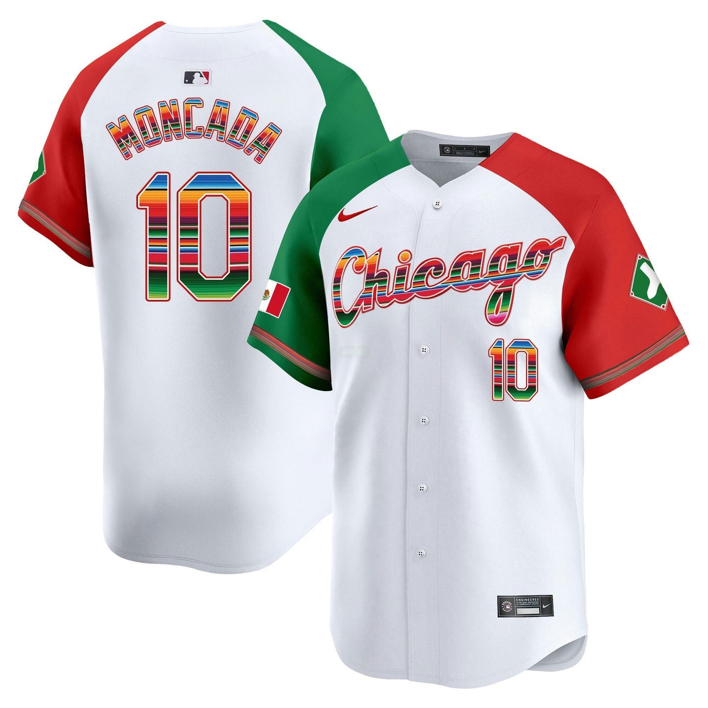 Camisa MLB Chicago White Sox Men’s Chicago Mexico Vapor Premier Limited Jersey V3