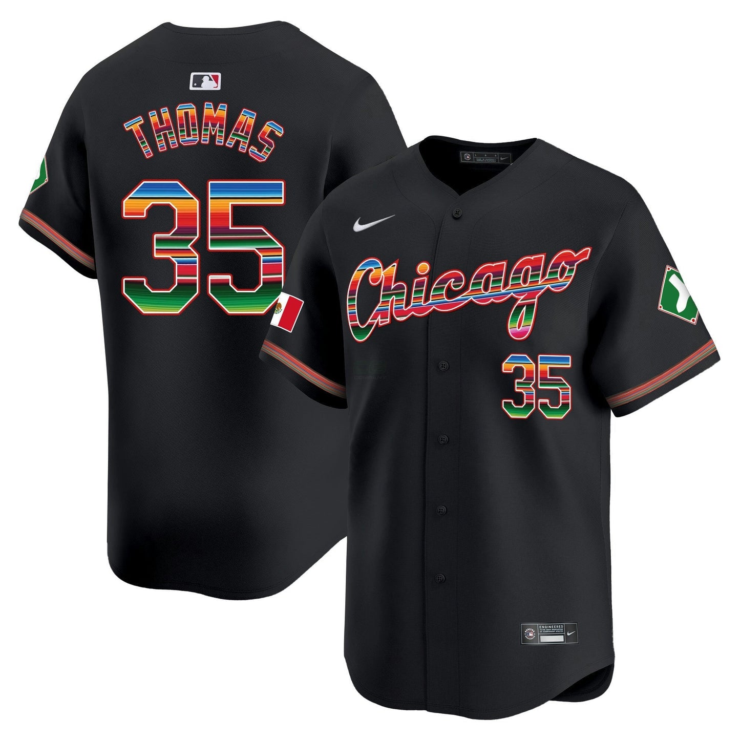 Camisa MLB Chicago White Sox Men’s Chicago Mexico Vapor Premier Limited Jersey V3