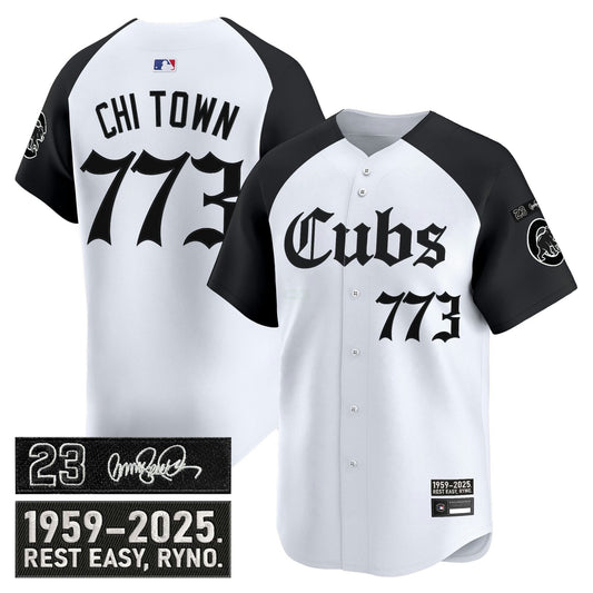 Camisa MLB Men’s Chicago ‘Ryne Sandberg Tribute’ Vapor Premier Limited Jersey – Gothic Edition
