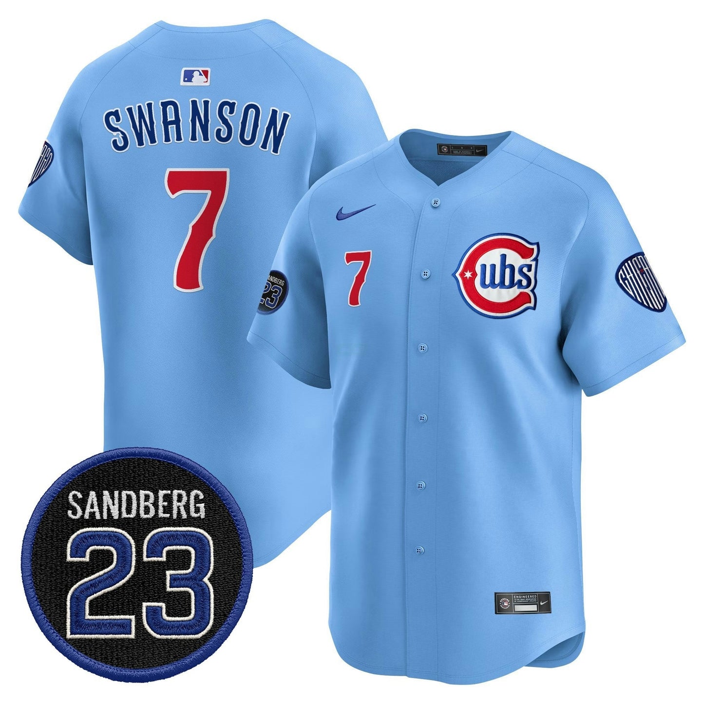 Camisa MLB Men’s Chicago ‘Ryne Sandberg Tribute’ Vapor Premier Limited Jersey V2